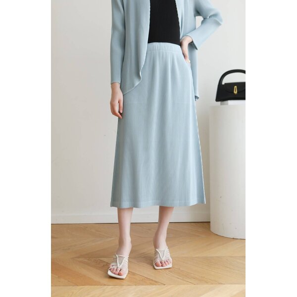 Best Seller!! 2MUAY PLEAT กระโปรงผู้หญิง กระโปรงพลีทคุณภาพ รุ่น GJO3181 10สี FREE SIZE THICK FLAR...