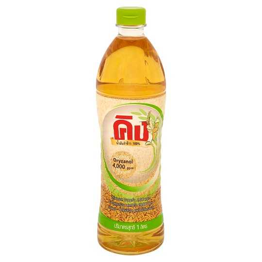 น้ำมัน - คิง น้ำมันรำข้าวผ่านกรรมวิธี 100% 1 ลิตร (ขวดละ)