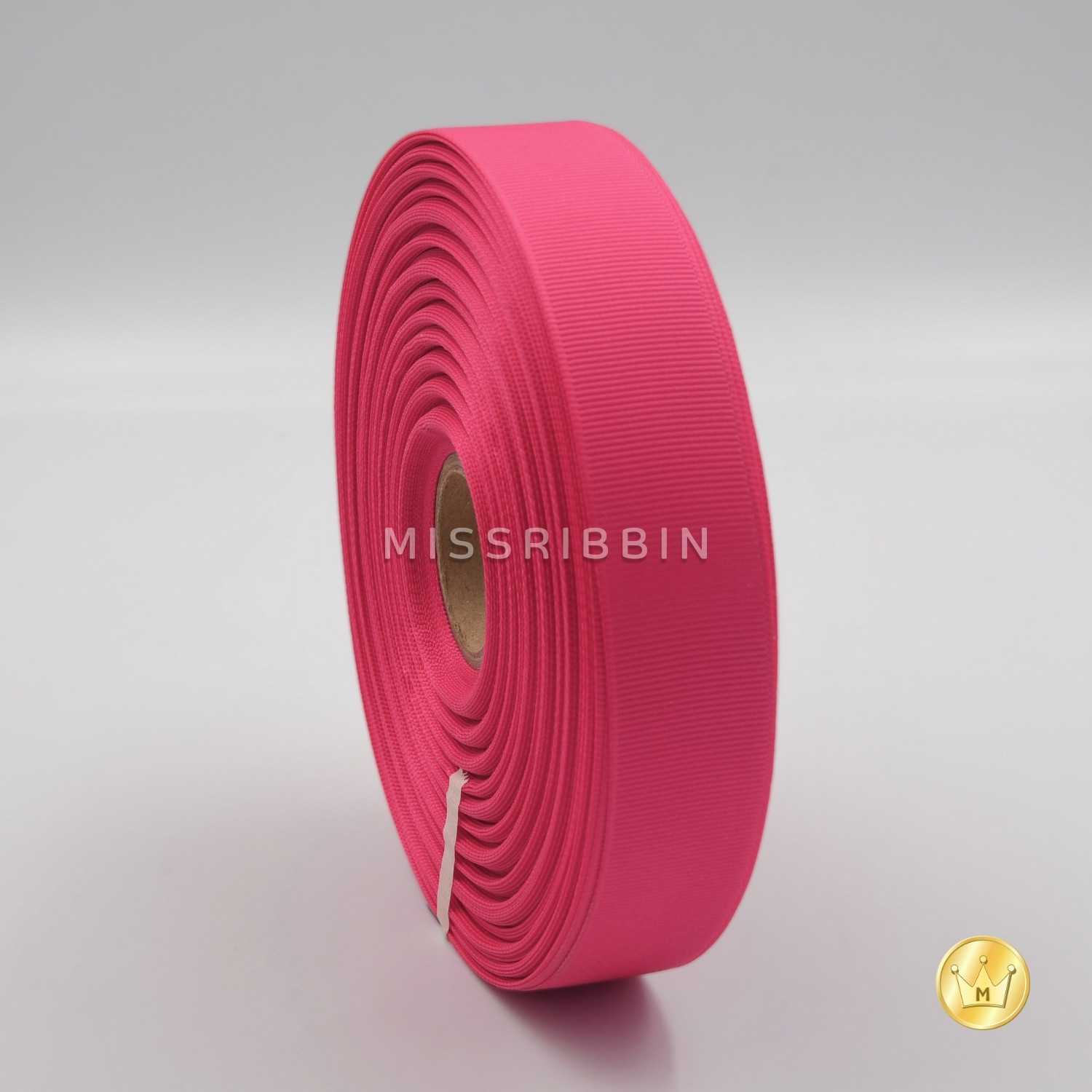 กรอสเกรน (สี 218) ม้วนยาว 50หลา ขนาด 7 10 15 25 38 50มม.