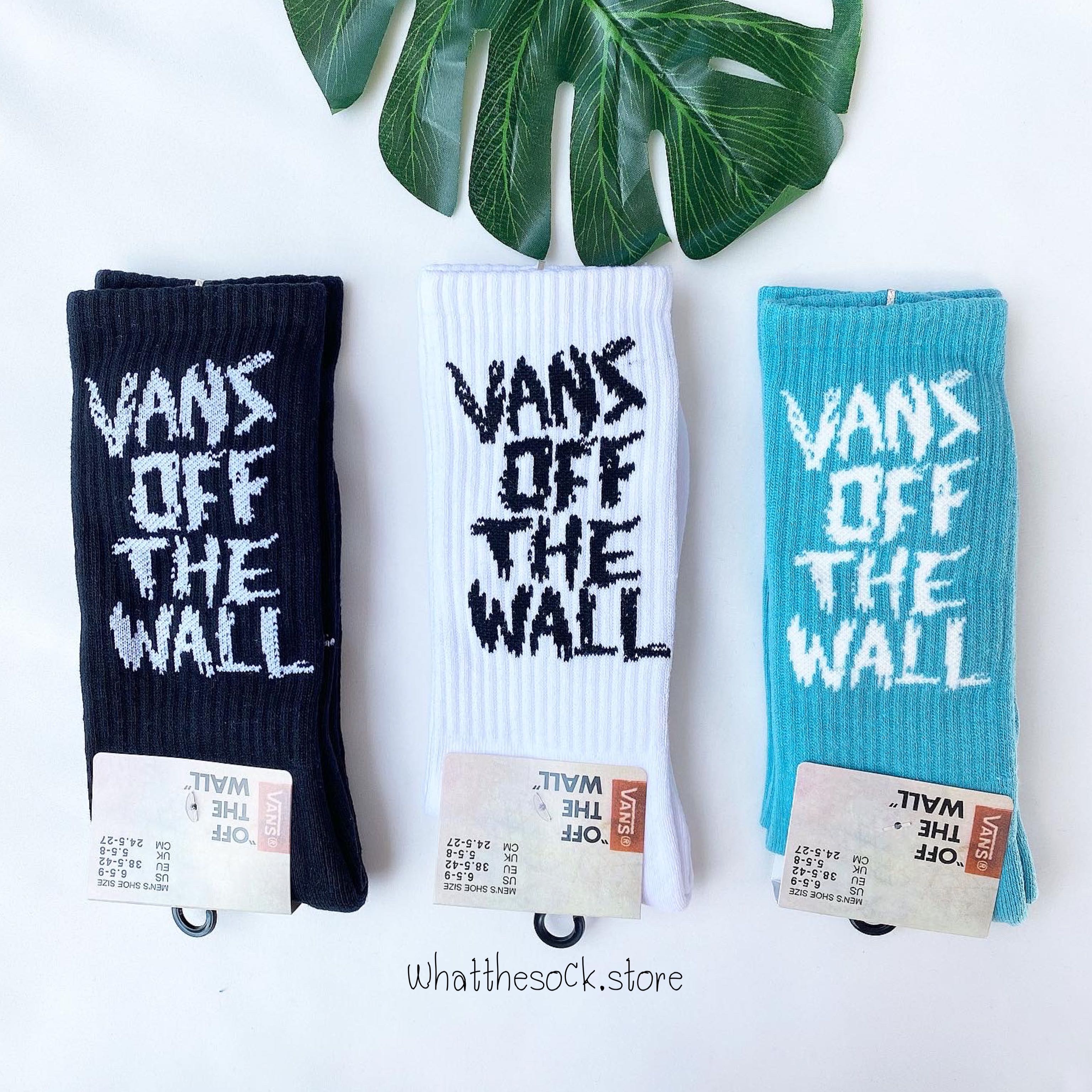 Vans sock ถุงเท้าสตรีท ถุงเท้าข้อยาว พร้อมส่ง‼️