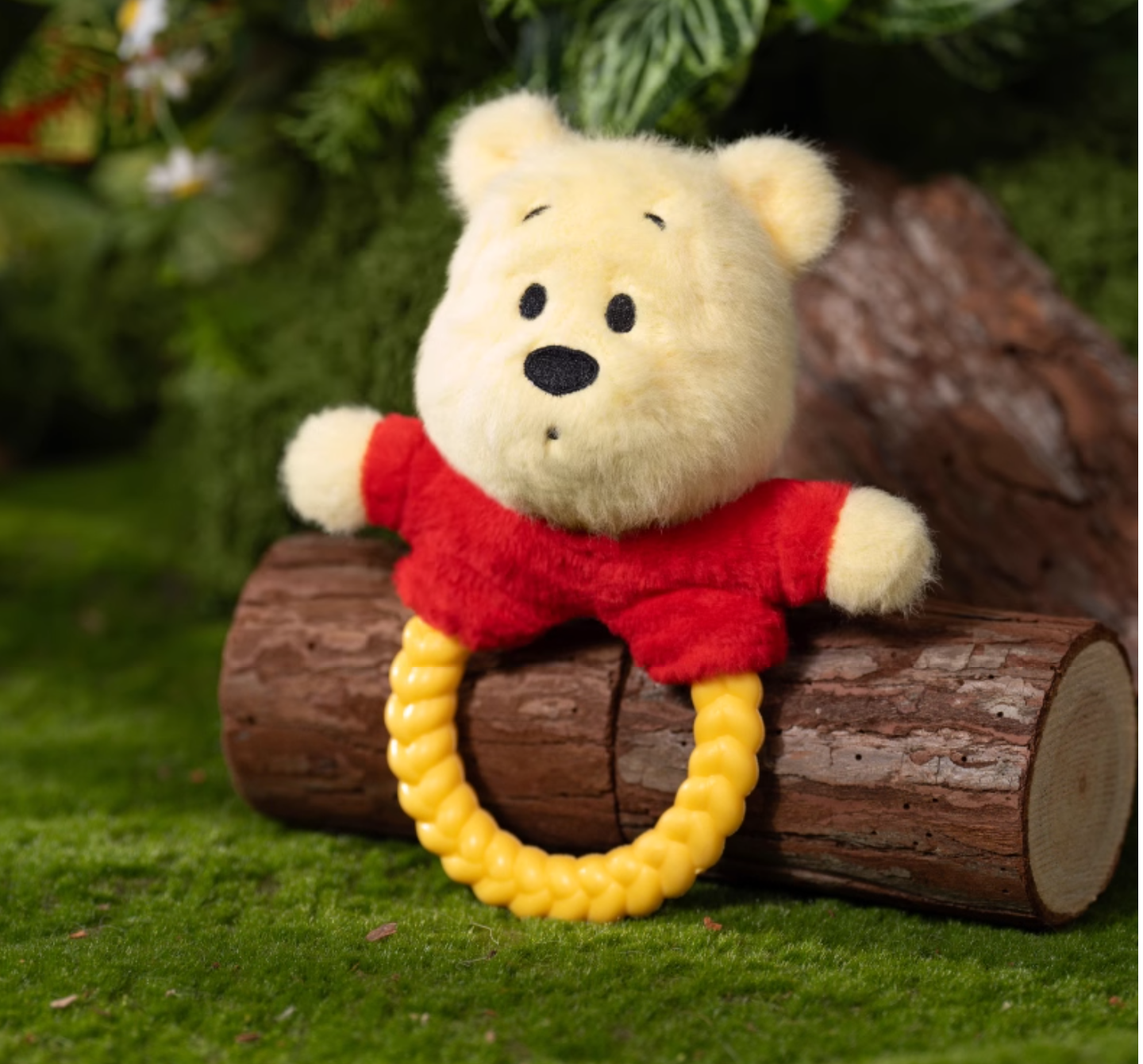 (Pre-order) Winnie the Pooh ของเล่นสุนัข เชือกกัดช่วยขัดคราบหินปูน คลายเครียด  สำหรับสุนัขขนาดเล็ก