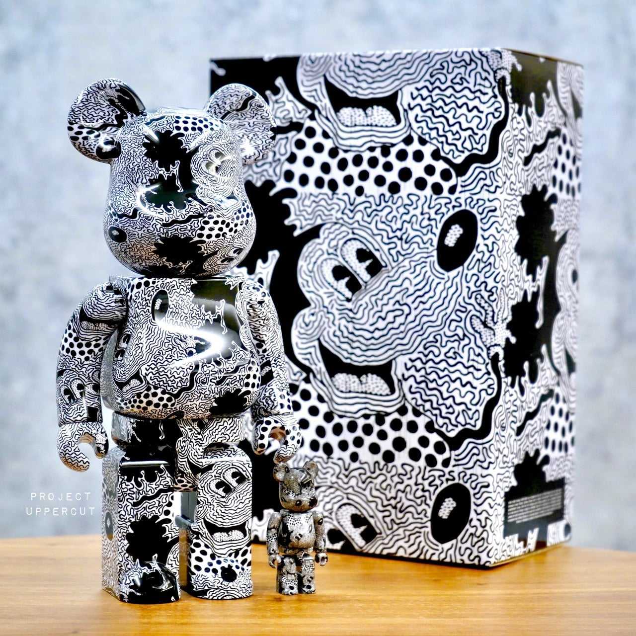 BE@RBRICK  400%+100% KEITH HARING - Mickey Mouse [New]