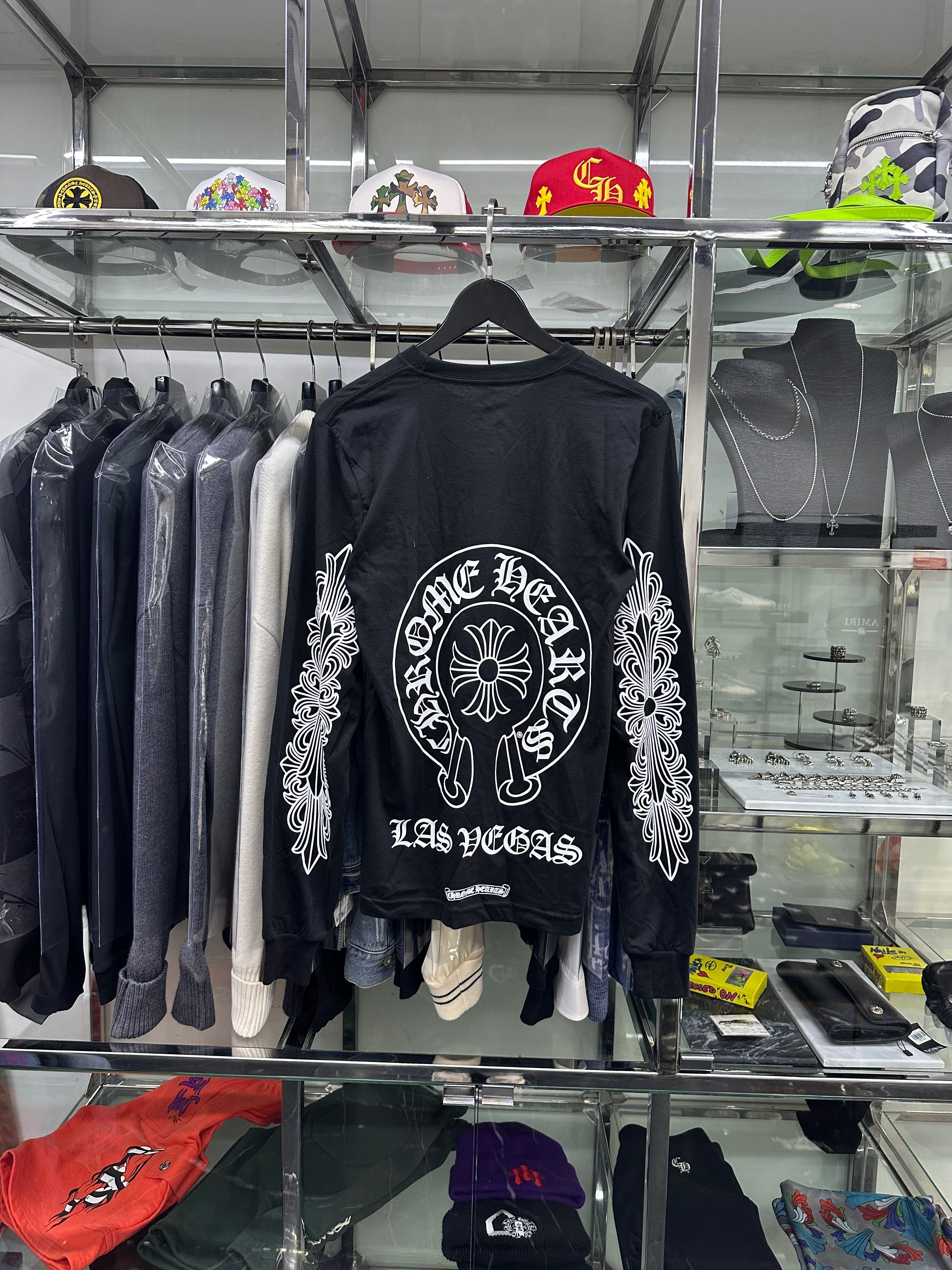 Chrome Hearts Las Vegas Black Long Sleeves