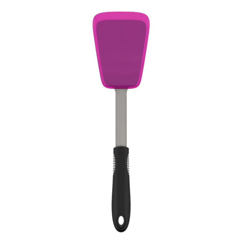 ตะหลิวซิลิโคน สีชมพู | OXO GG Silicone Flexible Turner Pink