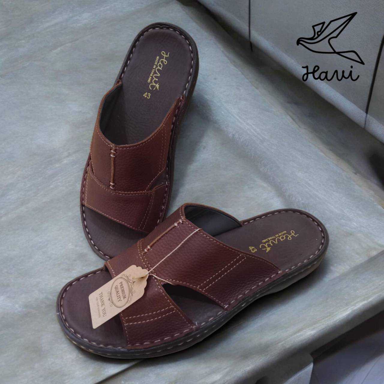 🌟🌟 HAVI 🌟🌟 รองเท้าหนังวัวแท้ 100% งานแฮนด์เมด เกรดพรีเมี่ยม รุ่น 806