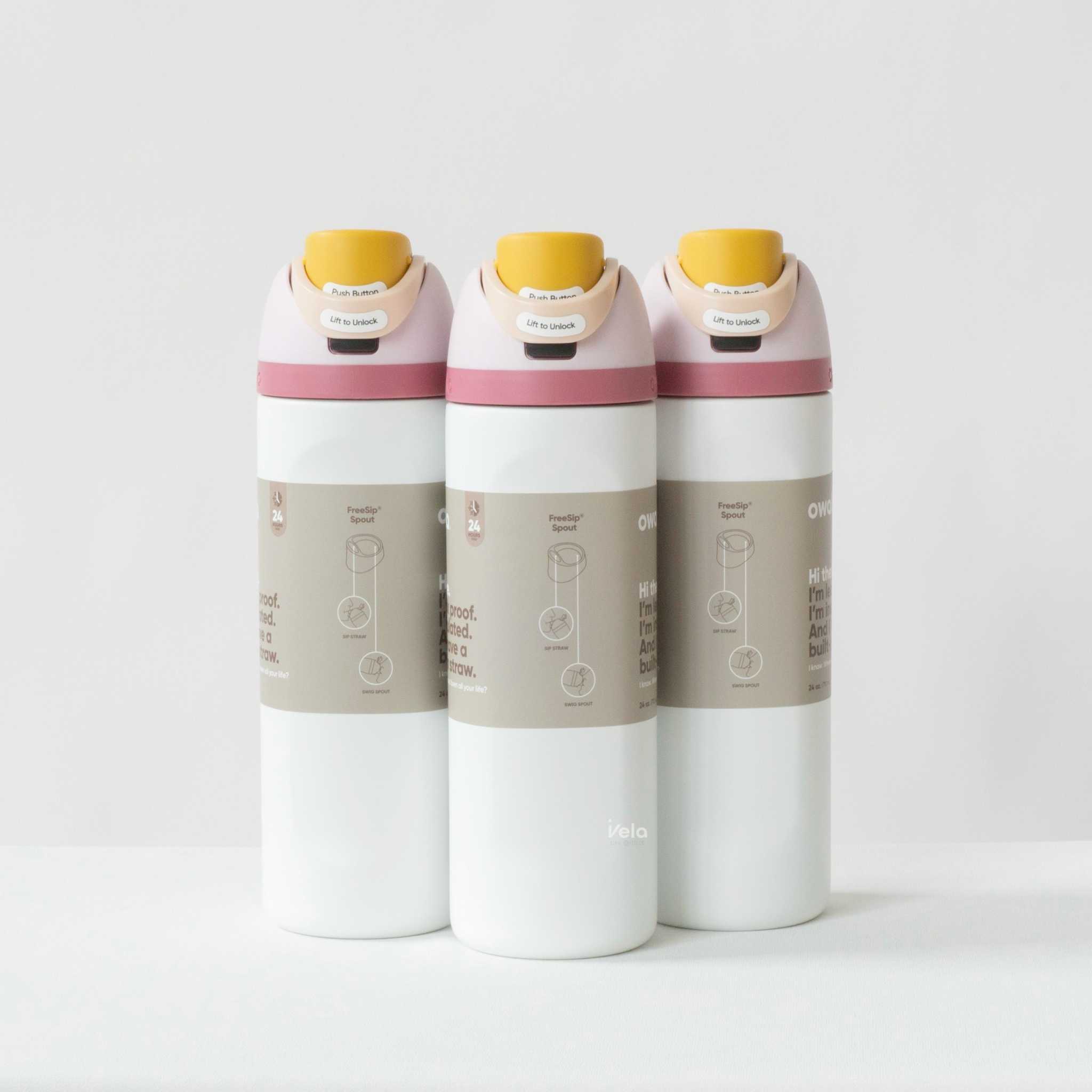 Owala FreeSip 24 oz (Blushing Ballerina)