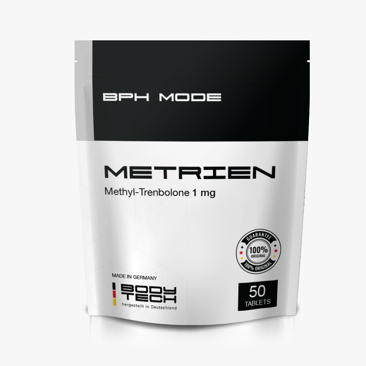 Metrien Bodytech 1 mg 50 tabs Methyle - Trenbolone