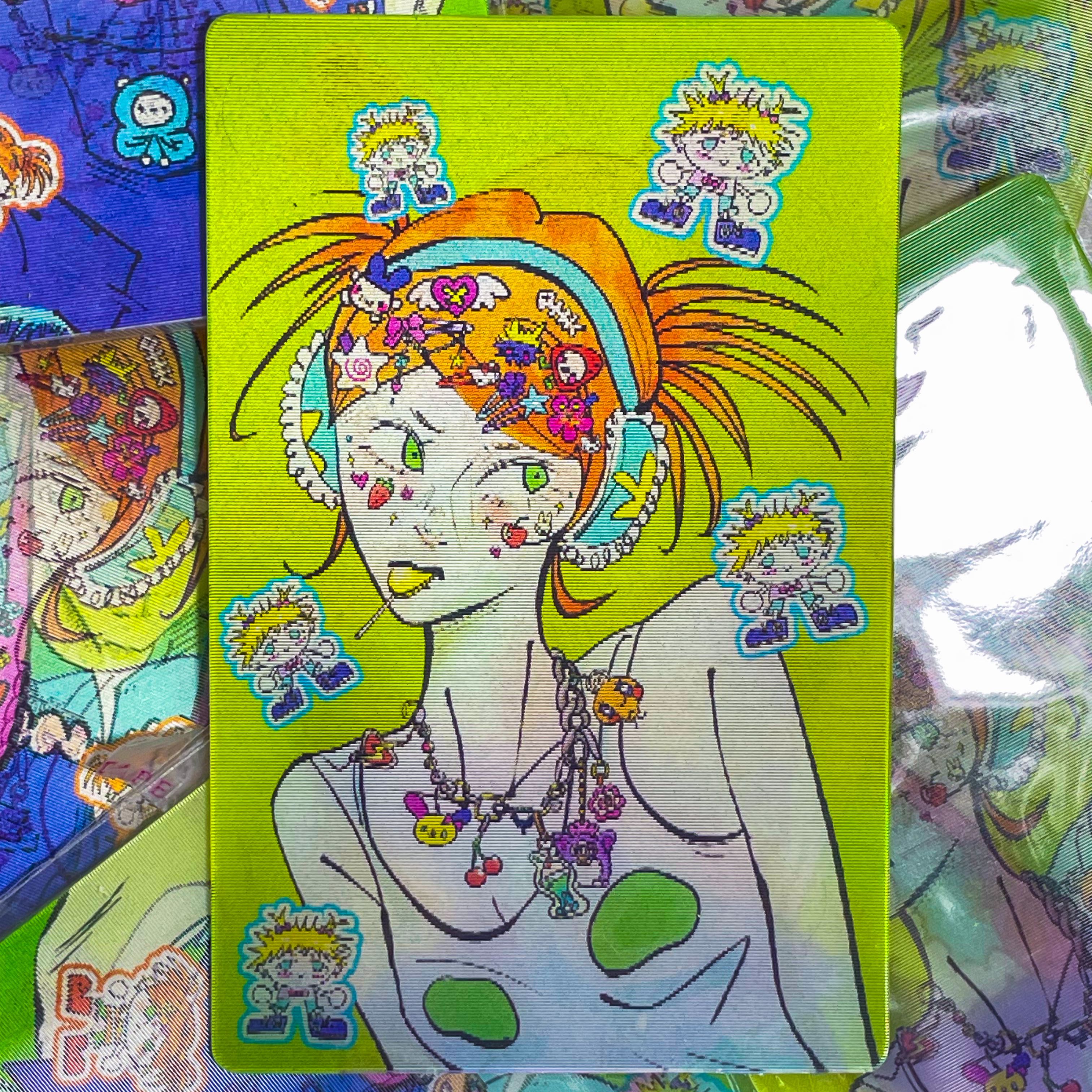 unusual couple 3D photocard꩜