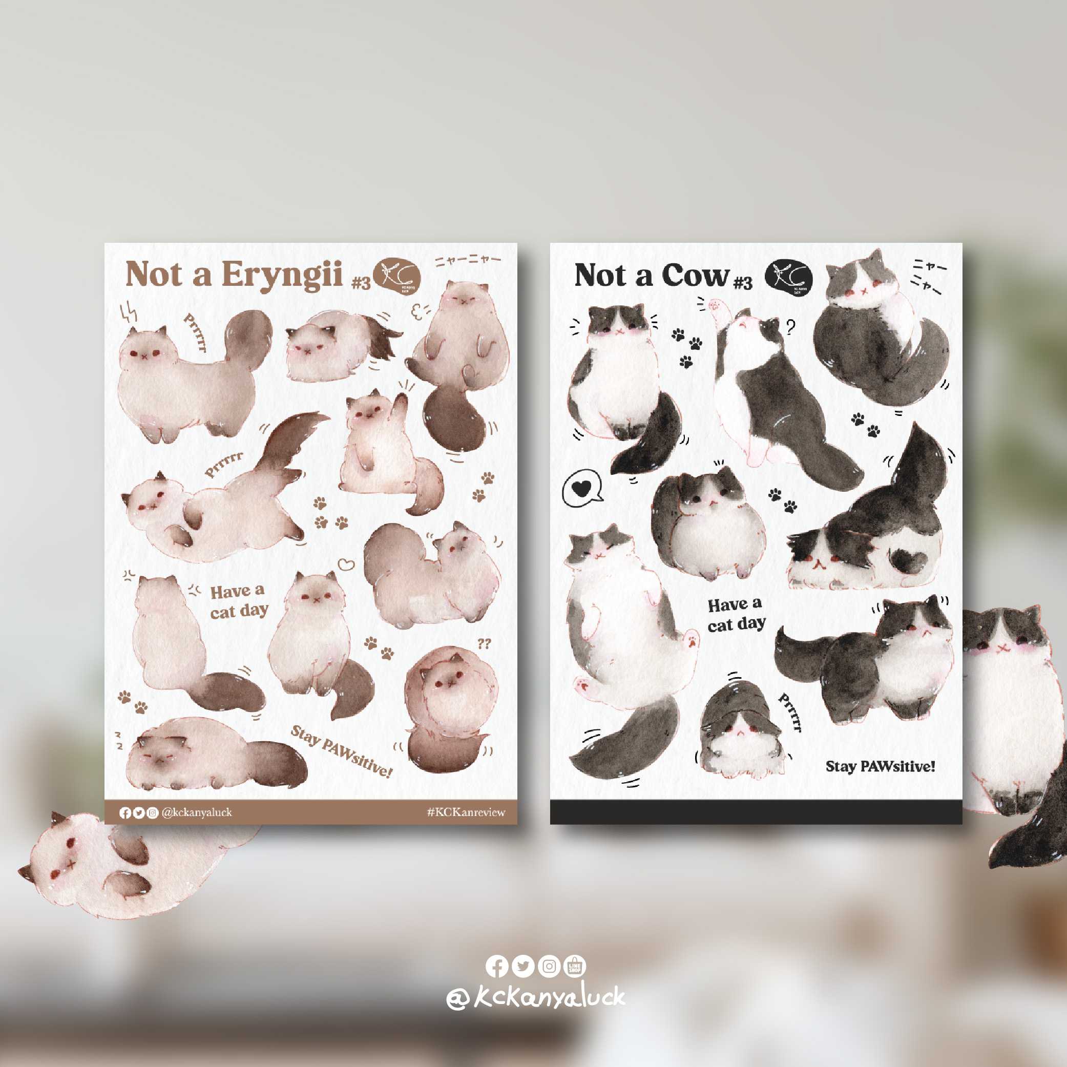 Sticker A6 :: Fluffy Set