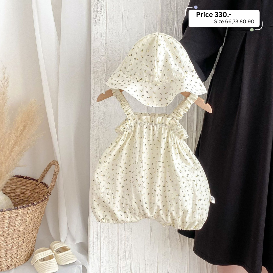 ชุดสายเดี่ยวพร้อมหมวก (RP0436)