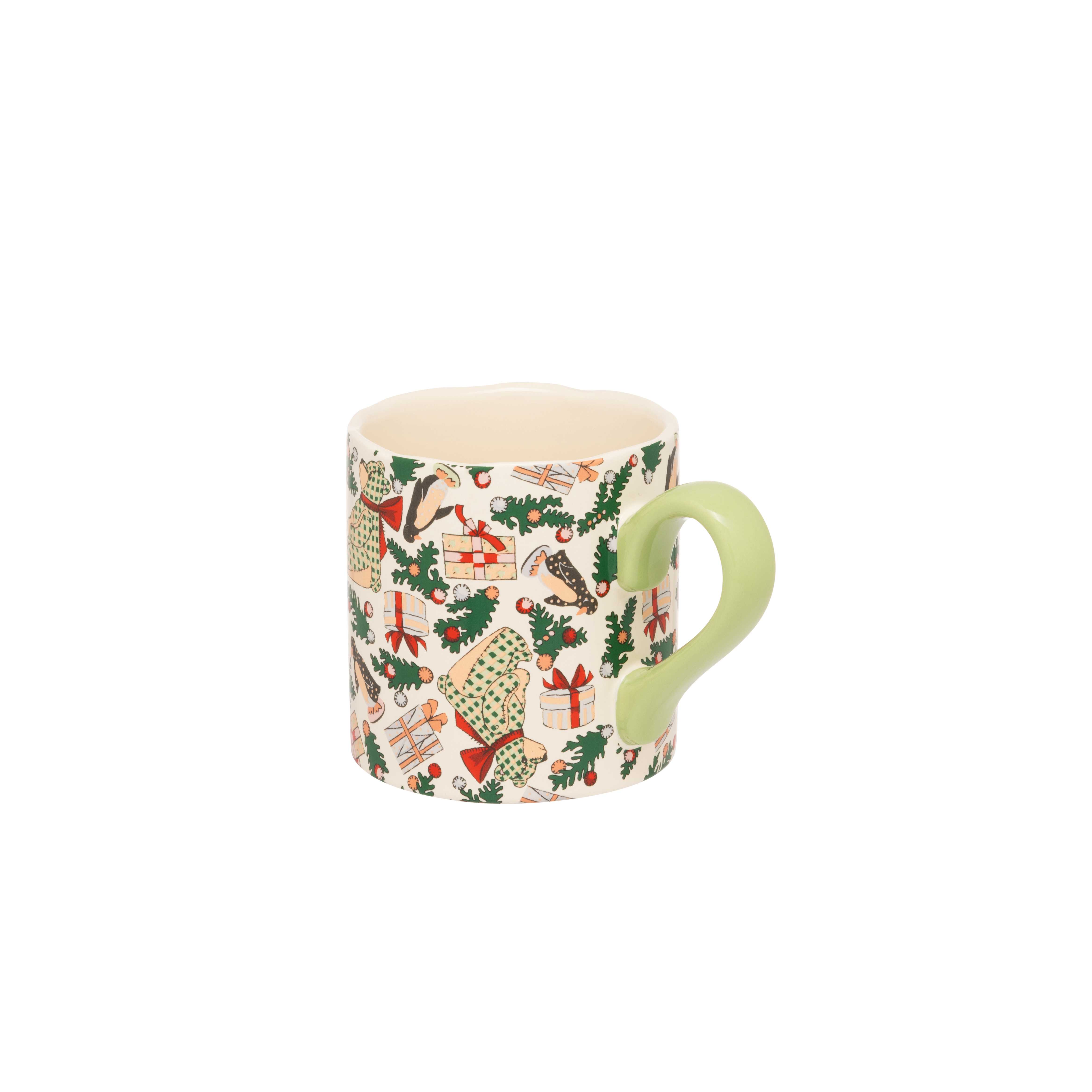 CK XMAS DITSY SHORTIE MUG