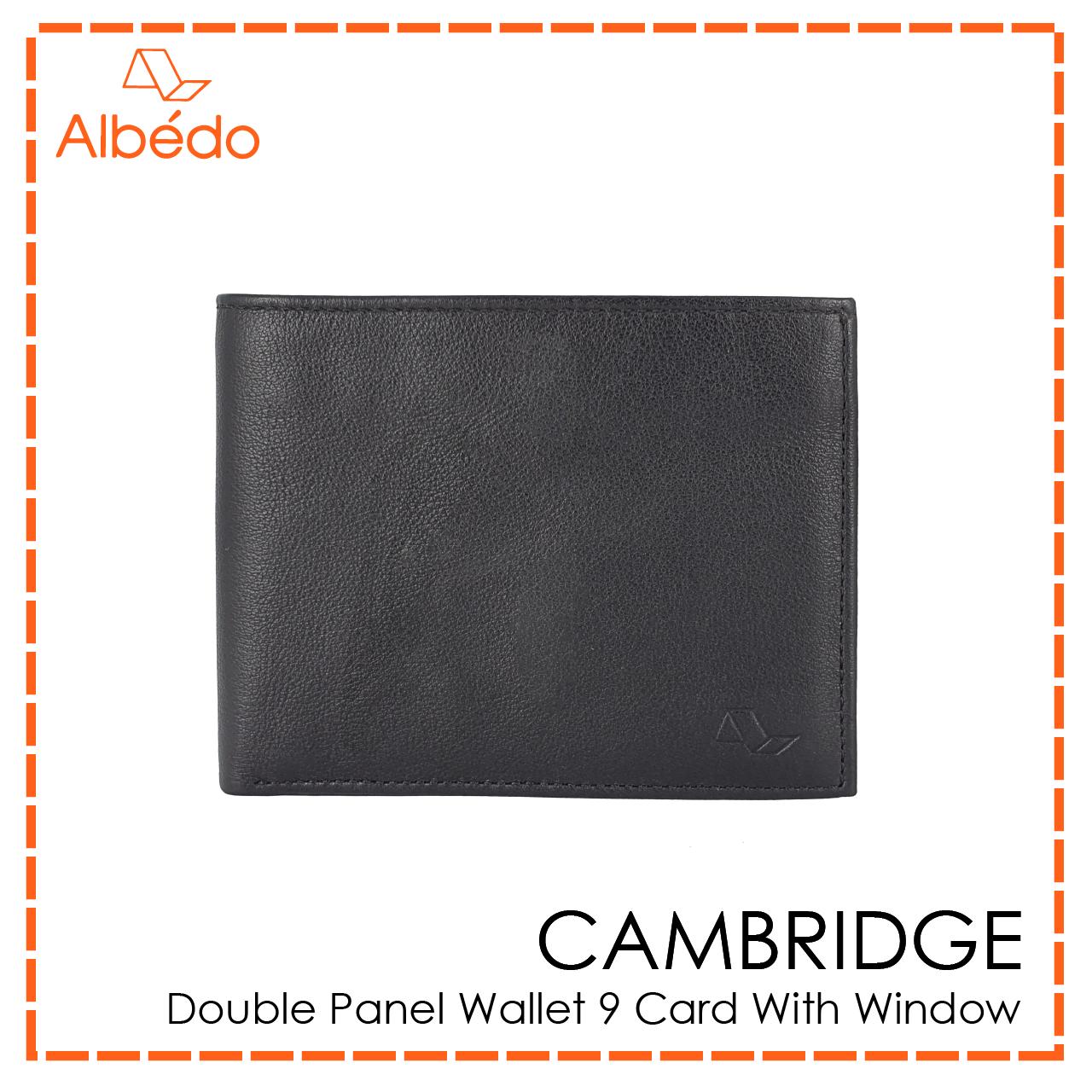 CAMBRIDGE DOUBLE PANEL WALLET 9 CARD WITH WINDOW-CB00699/CB00679