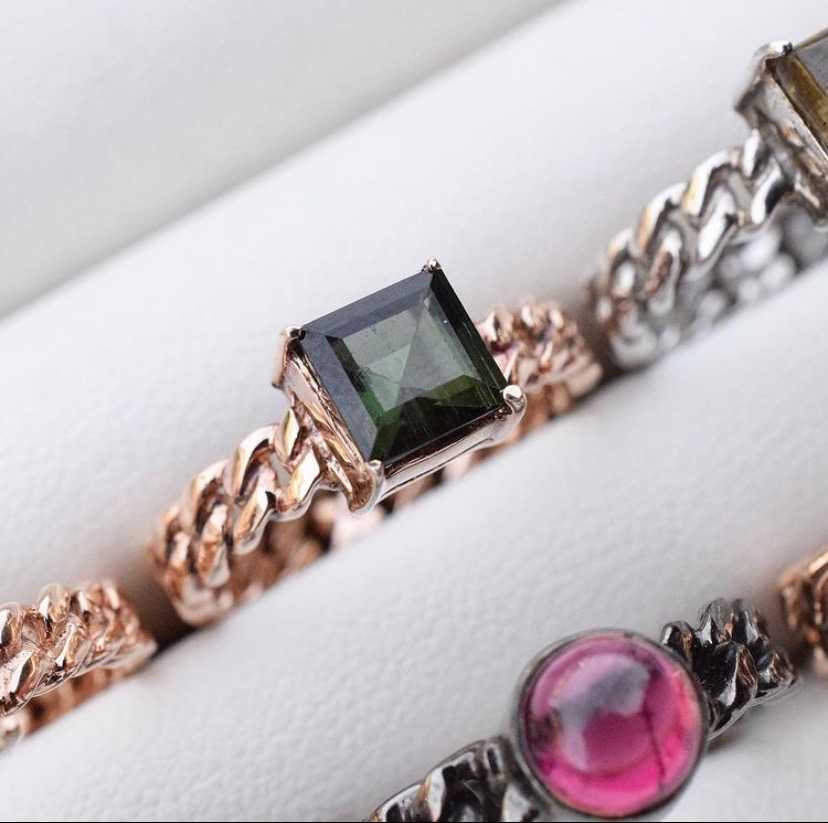 แหวนพลอย #minimring รหัส R078