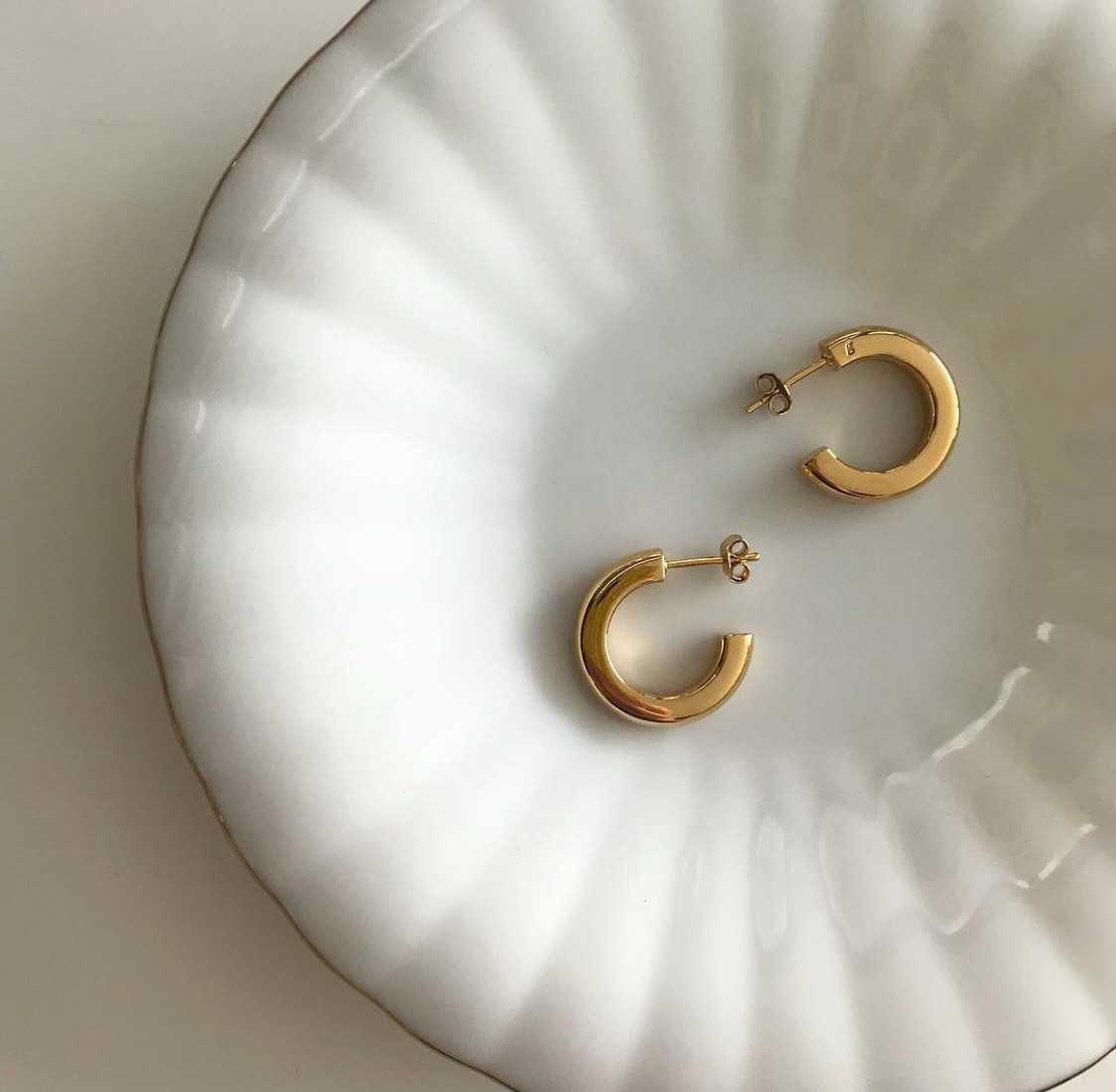 Grumpy   Tunnel Earring