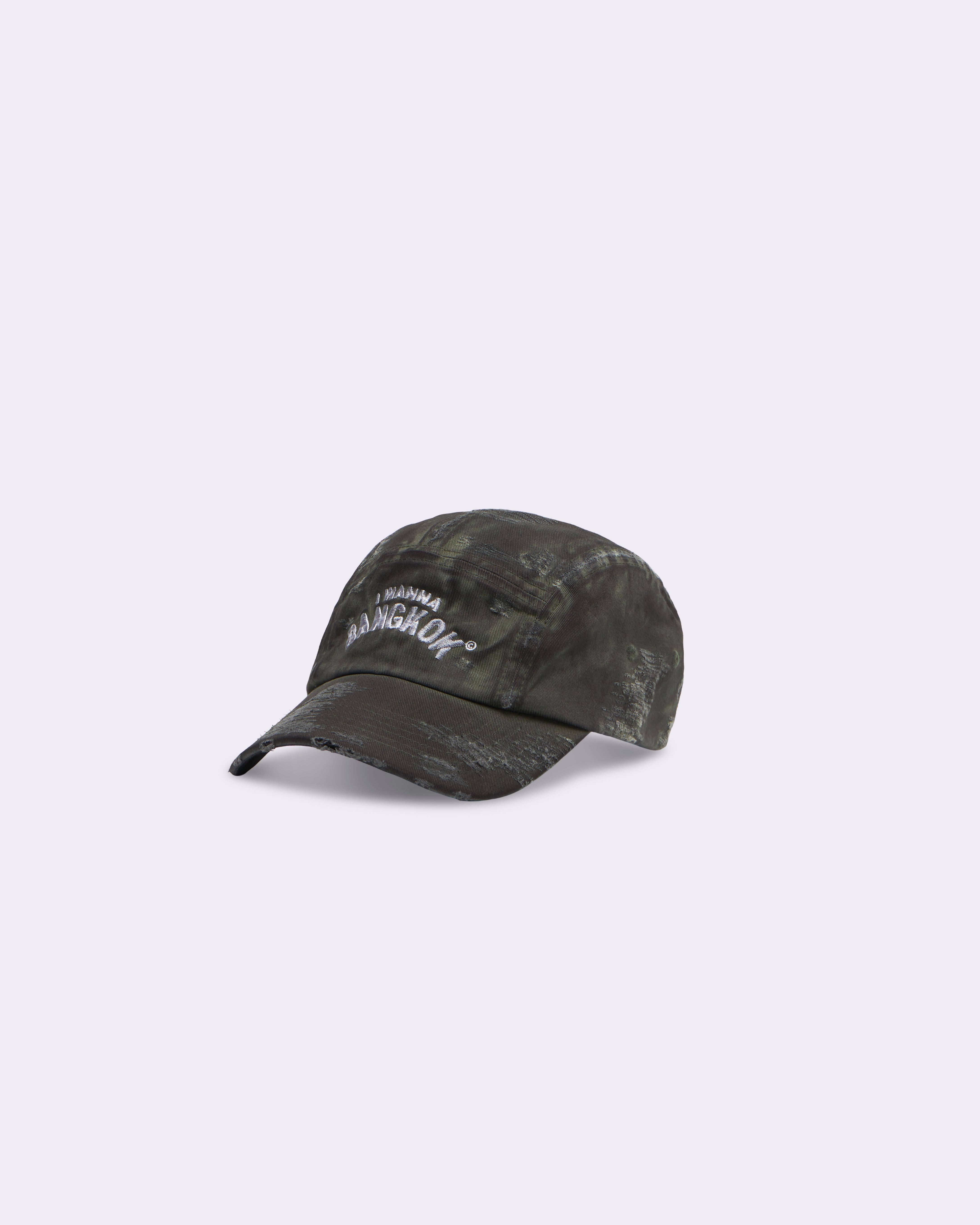 Gray Crash Cap