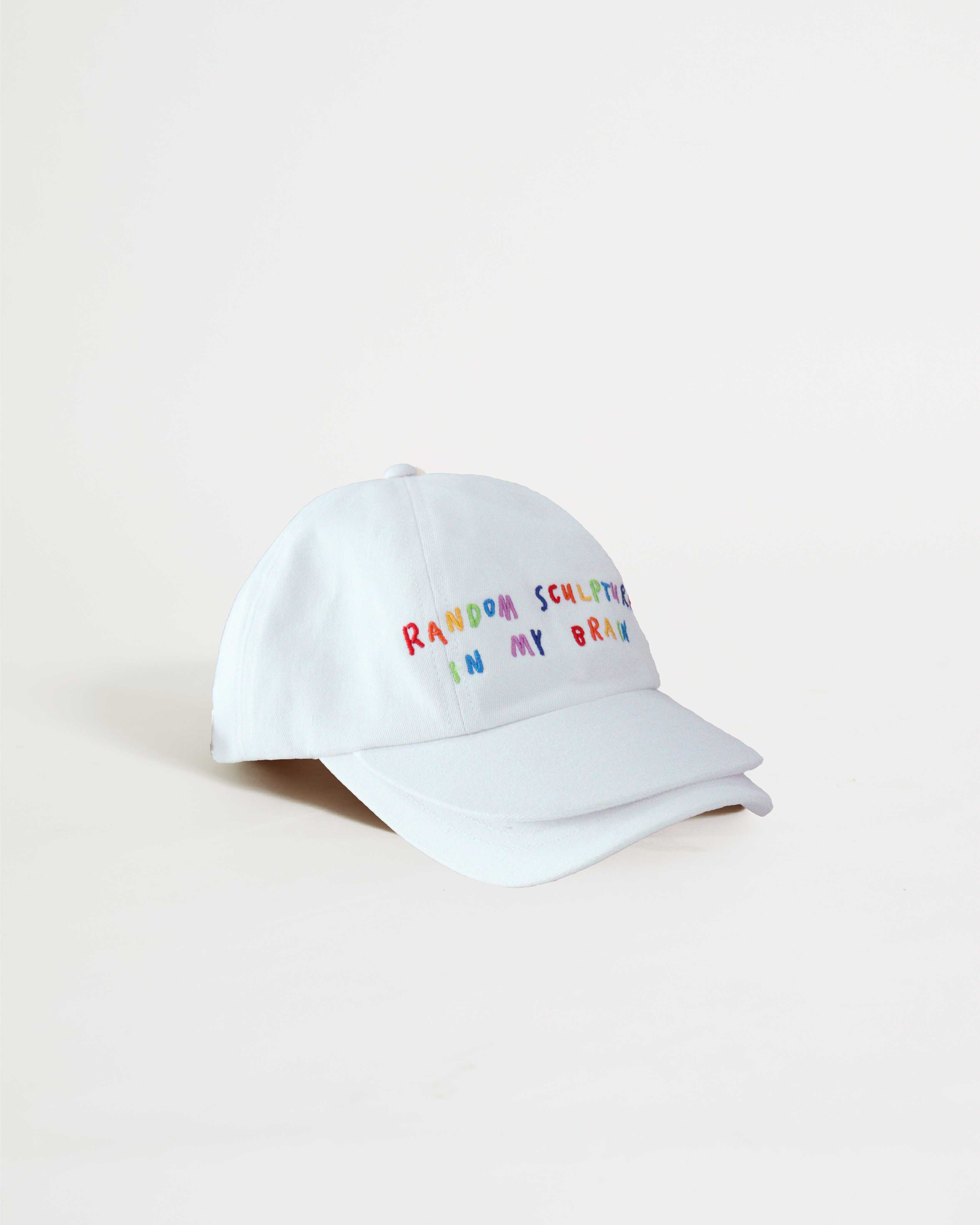 Double-Lid Cap White