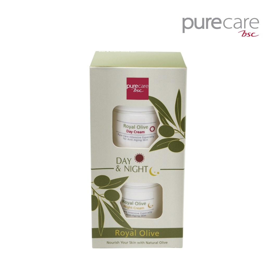 BSC Pure Care (บีเอสซี เพียวแคร์) ROYAL OLIVE DAY & NIGHT SET 40ml.(BXCNDO)