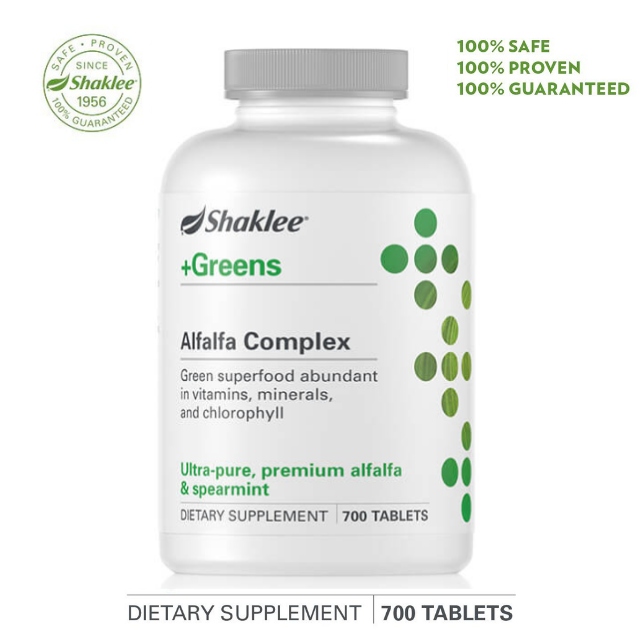 อัลฟัลฟ่า แชคลีย์ 700 capsules (Shaklee Alfalfa Complex)