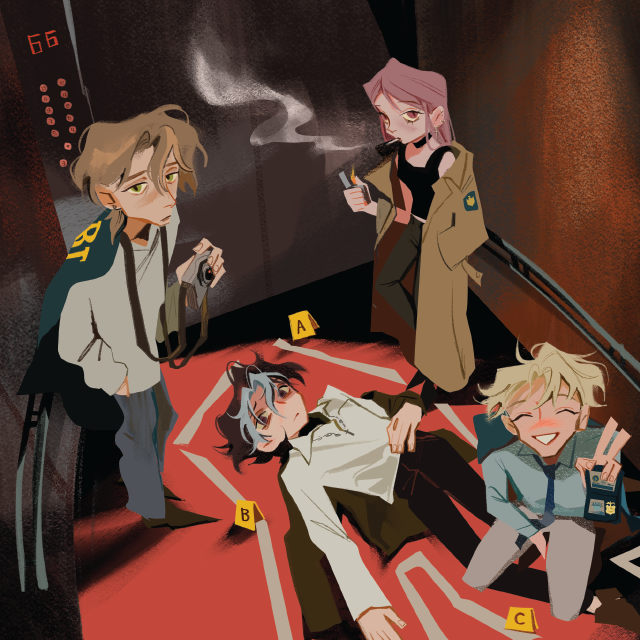 POSTCARD - the devil