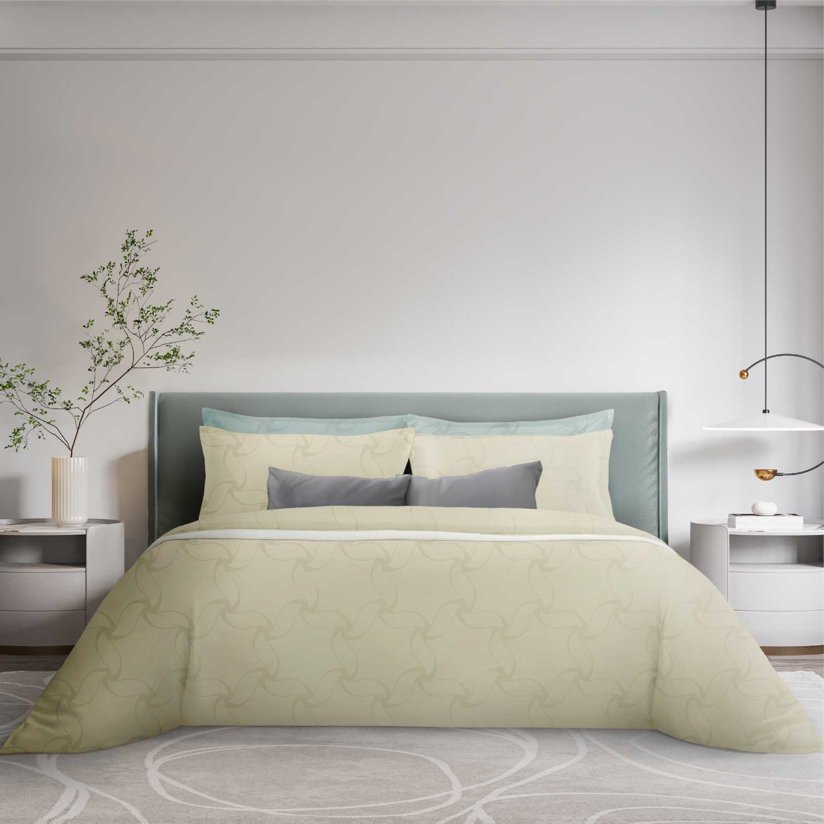 ชุดผ้าปูที่นอนรัดมุม ขนาด 6 ฟุต Set 4 ชิ้น  - MALAI COLLECTION 500 Series
