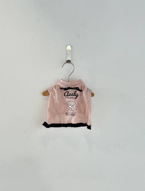 Avely (SM)Pink Glitter crop