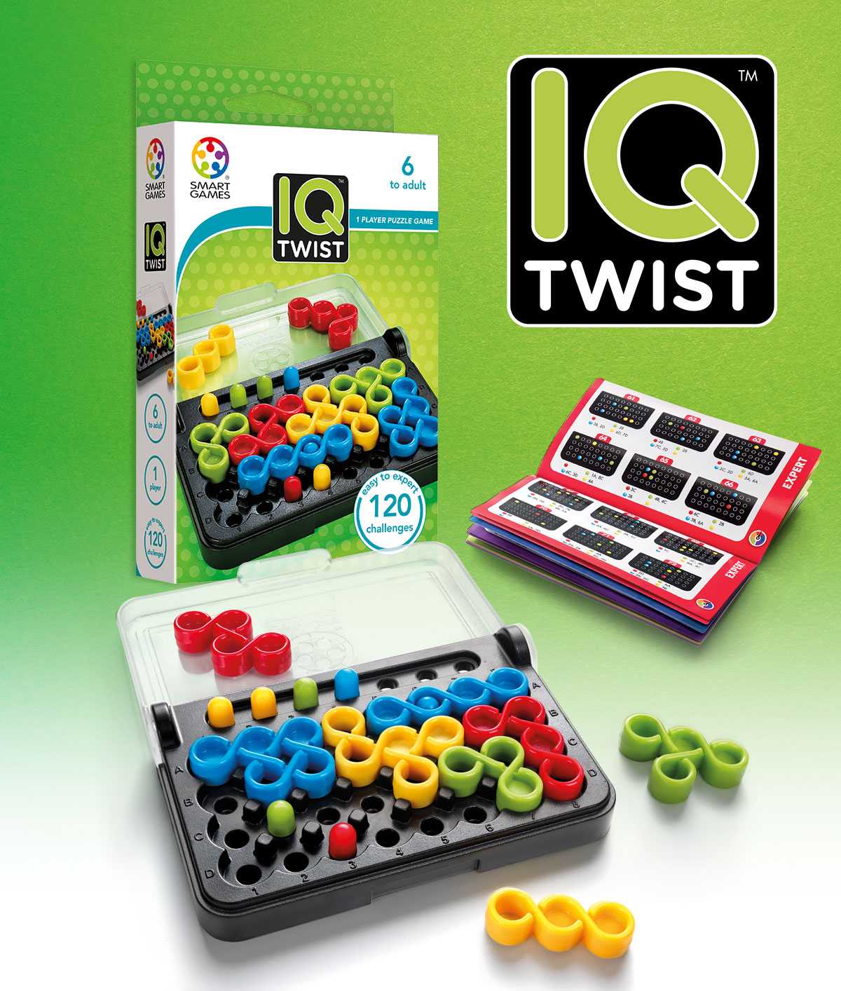 SMART GAMES, IQ Twist ของเล่นฝึกสมอง สำหรับ 6 ปี+ ลิขสิทธิ์แท้เบลเยียม ร้านเป็นตัวแทนในไทย