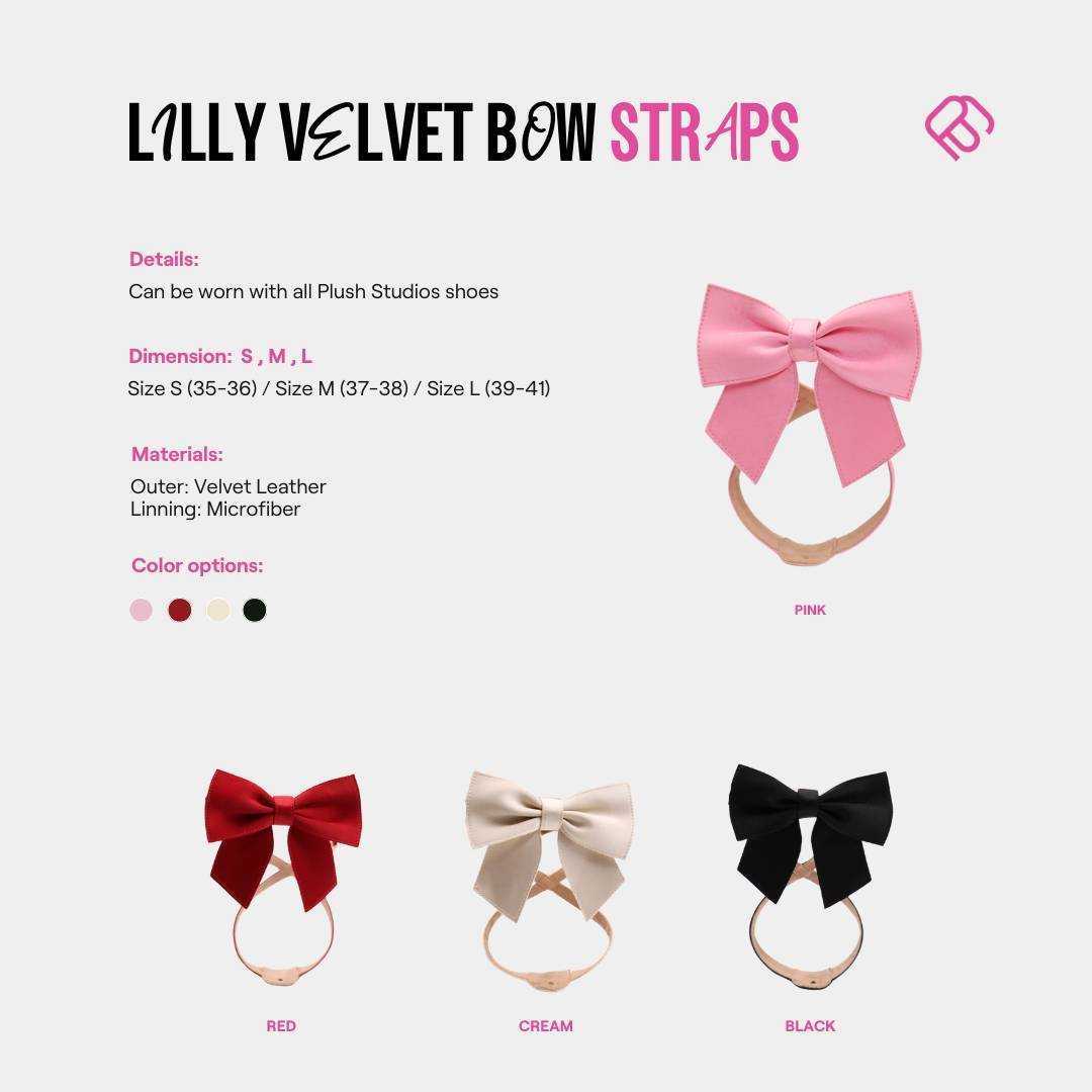 [Add-on strap] Lilly Velvet Bow