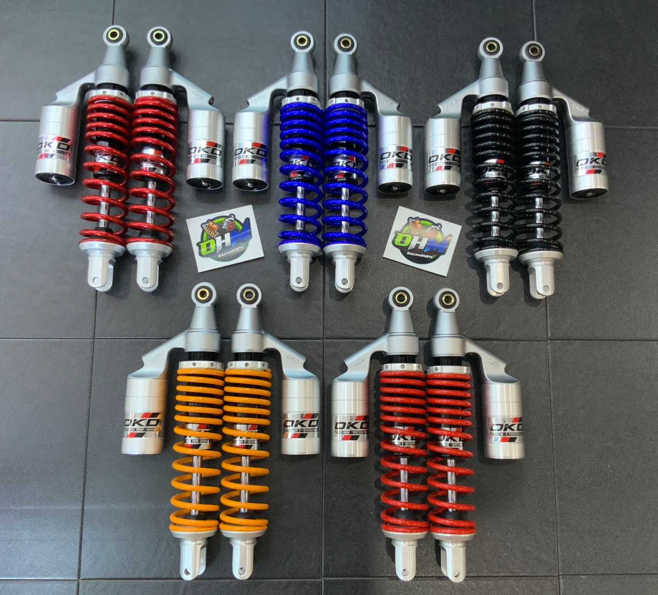 OKD รุ่น Hilux  (นูโว/Nmax/XMAX/PCX) สามารถปรับนิ่มเเข็งที่สปริงได้ รับประกันเเตกรั่ว 6เดือน