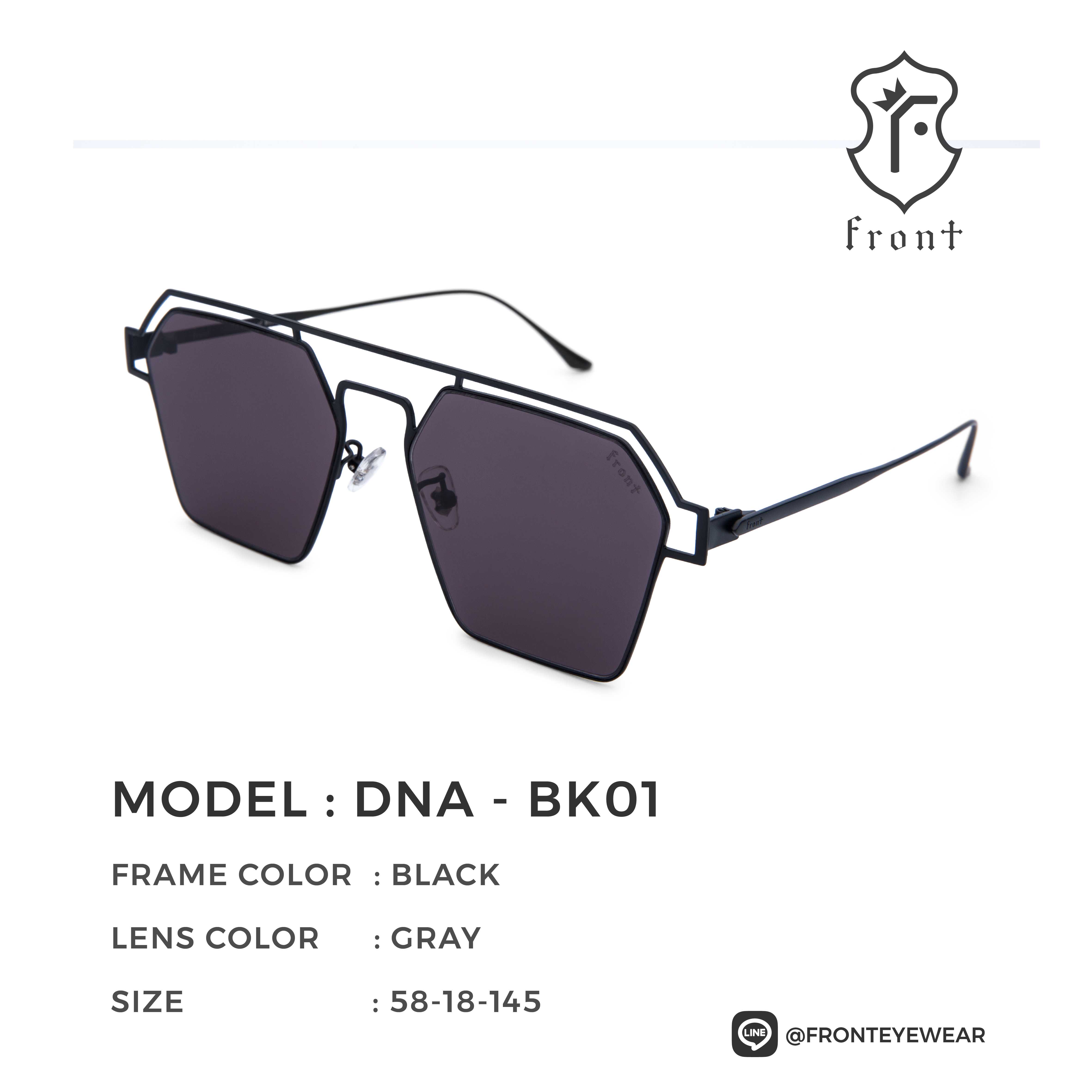 FRONT - แว่นกันแดด รุ่น DNA (ไม่สามารถนำไปตัดเลนส์สายตาได้ค่ะ) - Fronteyewearthailand