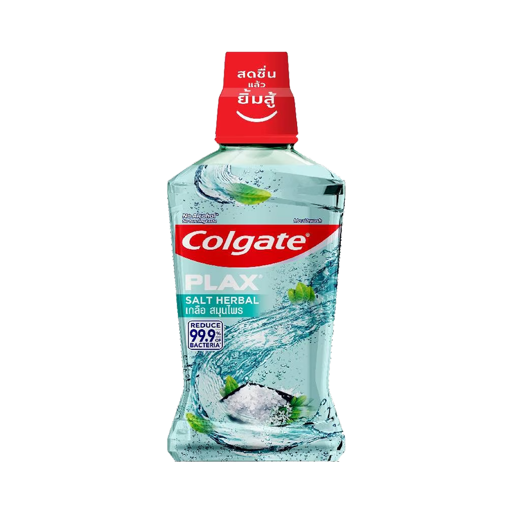 COLGATE น้ำยาบ้วนปากพลักซ์เกลือสมุนไพร