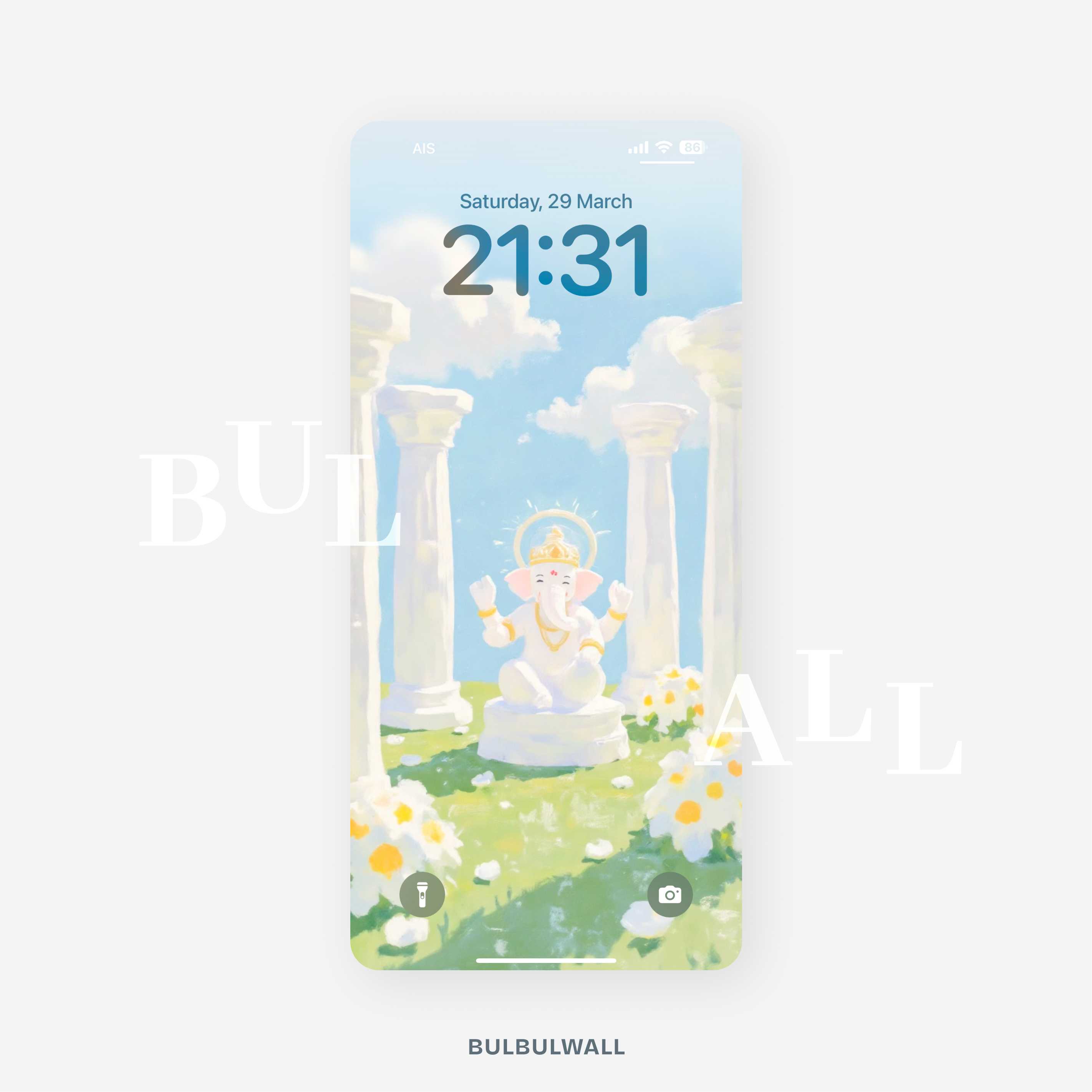 Ganesha Gsparnaxis วอลเปเปอร์พระพิฆเนศ วอลเปเปอร์มือถือสายมู เสริมดวงมงคล - bulbulwall