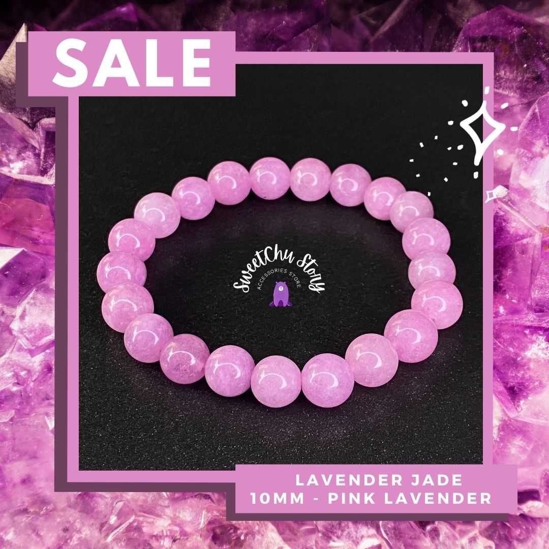 𝗟𝗮𝘃𝗮𝗻𝗱𝗲𝗿 𝗝𝗮𝗱𝗲𝗶𝘁𝗲 💜 Pink Lavender 10MM 💜