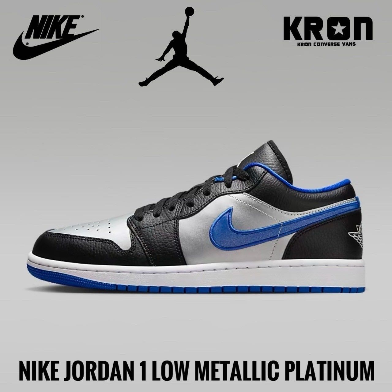 Nike Air Jordan 1 Low Metallic Platinum