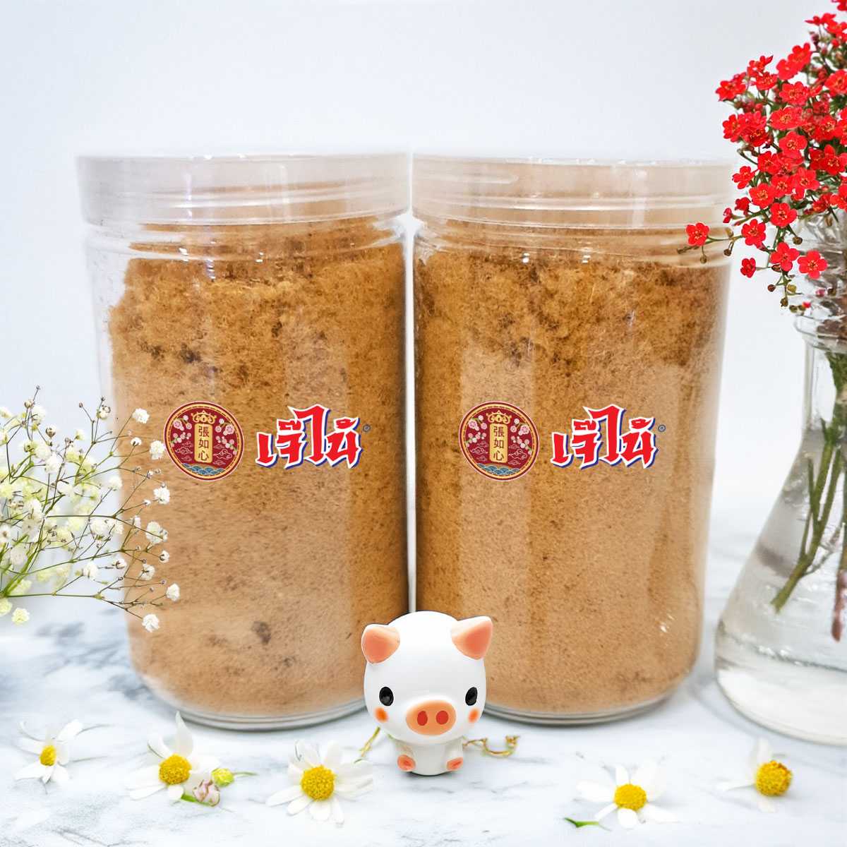 ผงโรยข้าว รสหมูหยอง ตราเจ๊ไน้ 90 กรัม สำหรับเด็ก-ผู้สูงวัย ผลิตใหม่