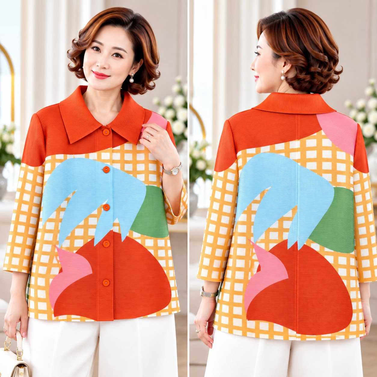 PleatByNisa B92 เสื้ออัดพลีททรงสวย ดีไซส์เก๋ เนื้อผ้าคุณภาพ Polyester100%