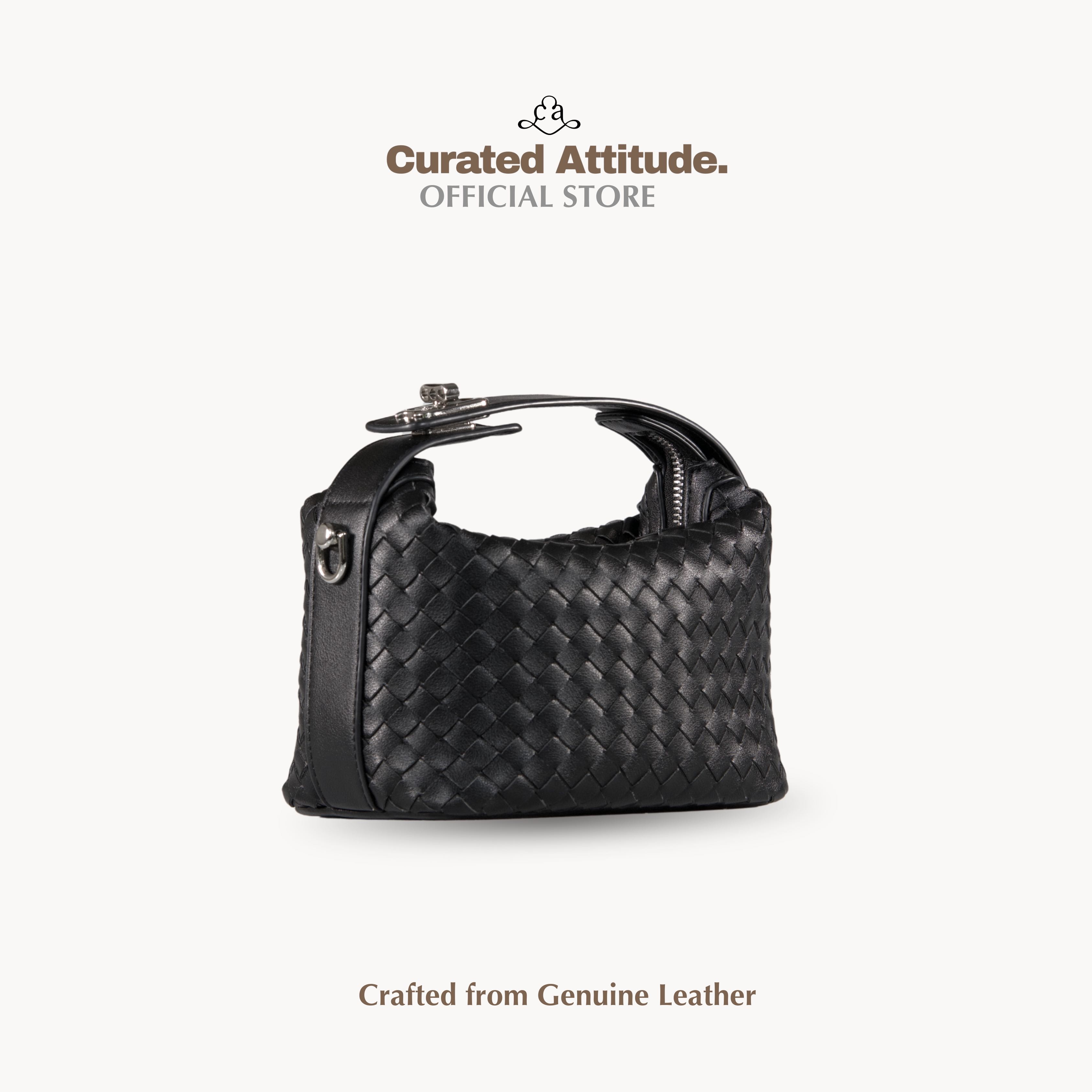 (พร้อมส่ง) Shokupan Collection - Black - Genuine Leather