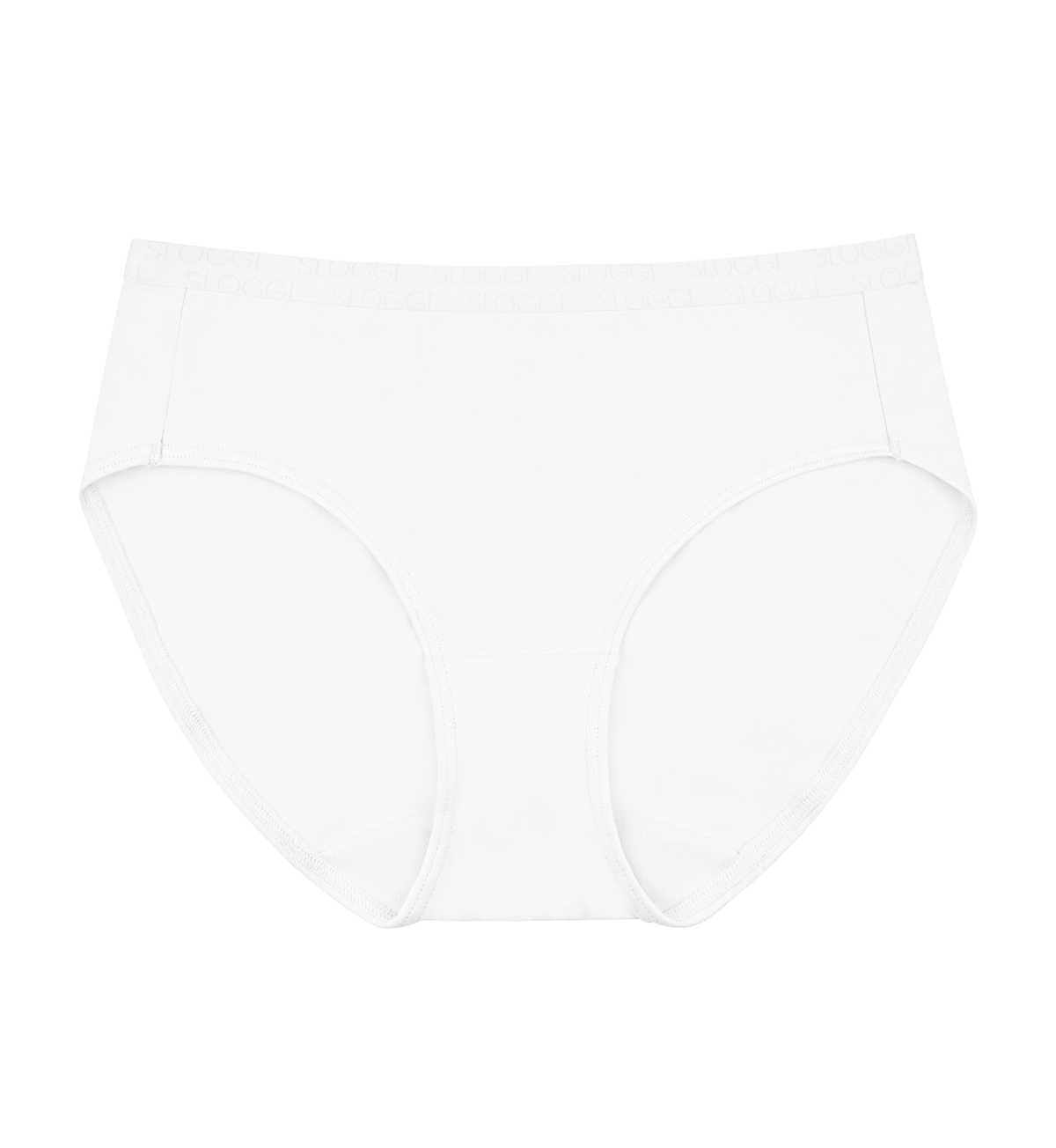 sloggi 10223233 sloggi GO Vivid Everyday Hipster R 00GZ กางเกงชั้นในรูปแบบฮิปเสตอร์ สีขาว