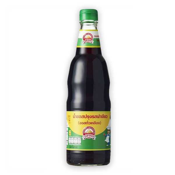 ซอสปรุงรส ตราภูเขาทอง  ฝาเขียว 600มล.(ขวด)