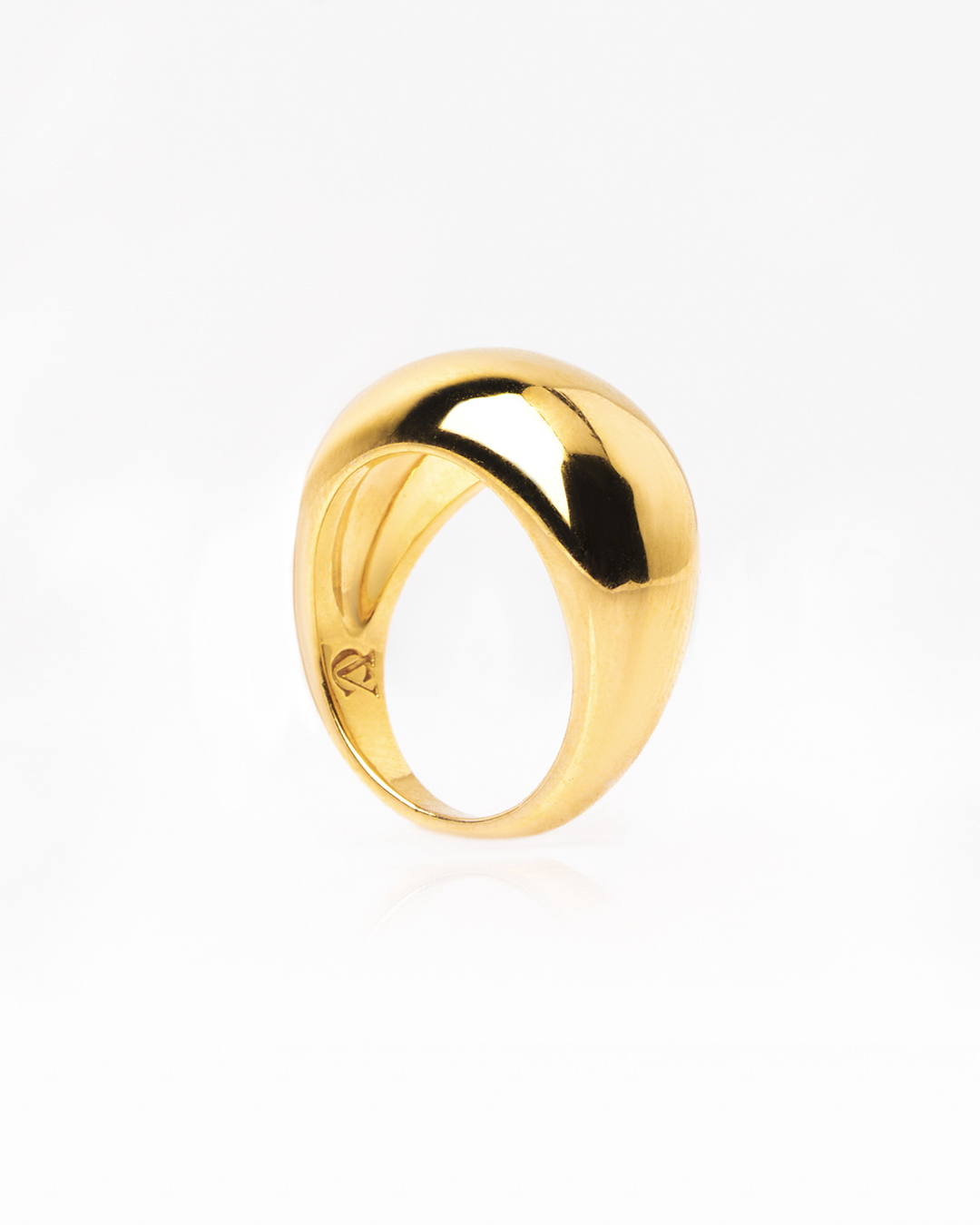 Solitude Gold Ring