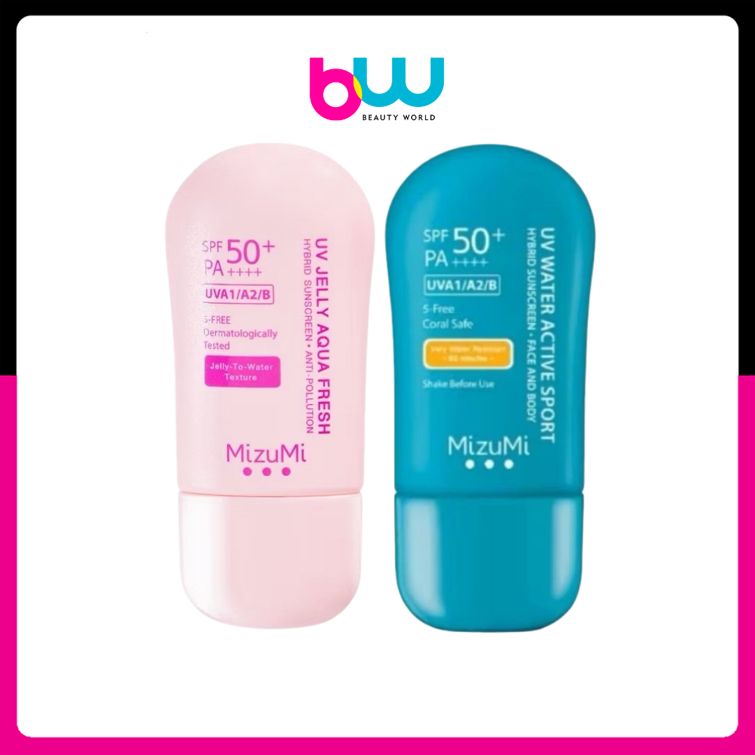 [1 แถม 1] มิซูมิ ยูวี วอเตอร์ เซรั่ม MIZUMI UV WATER SERUM NON-CHEMIAL SUNSCREEN 40 กรัม