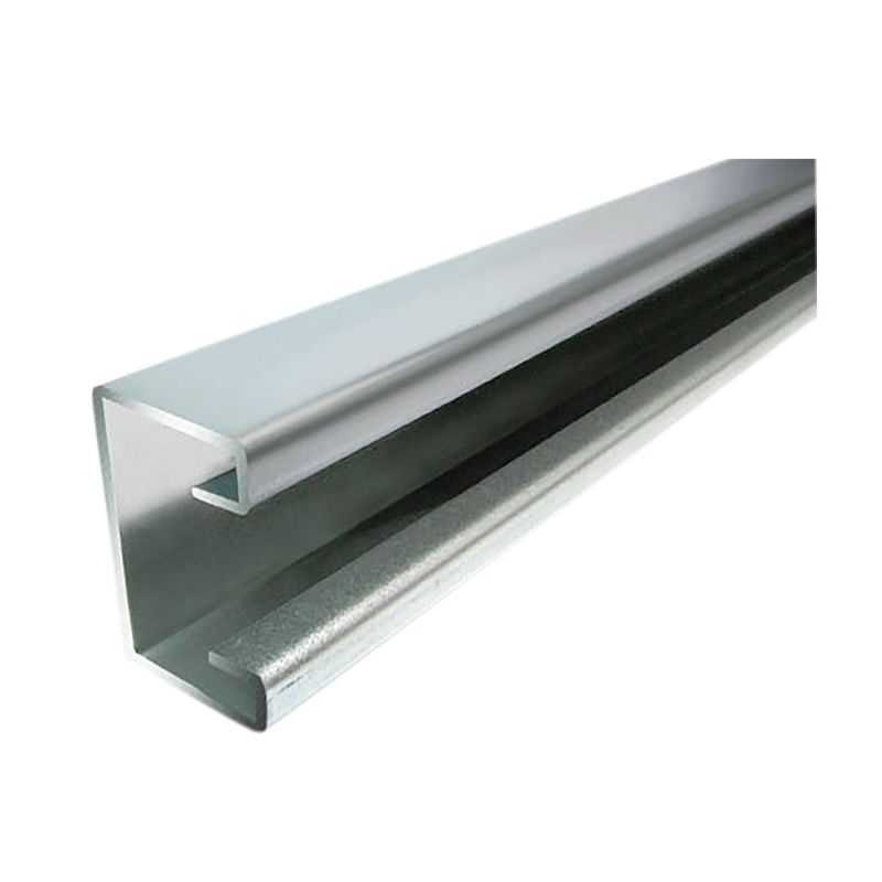 เหล็กตัวซี Gi 4 x 1.2 มิล (11.5+-) ขาว-เขียว