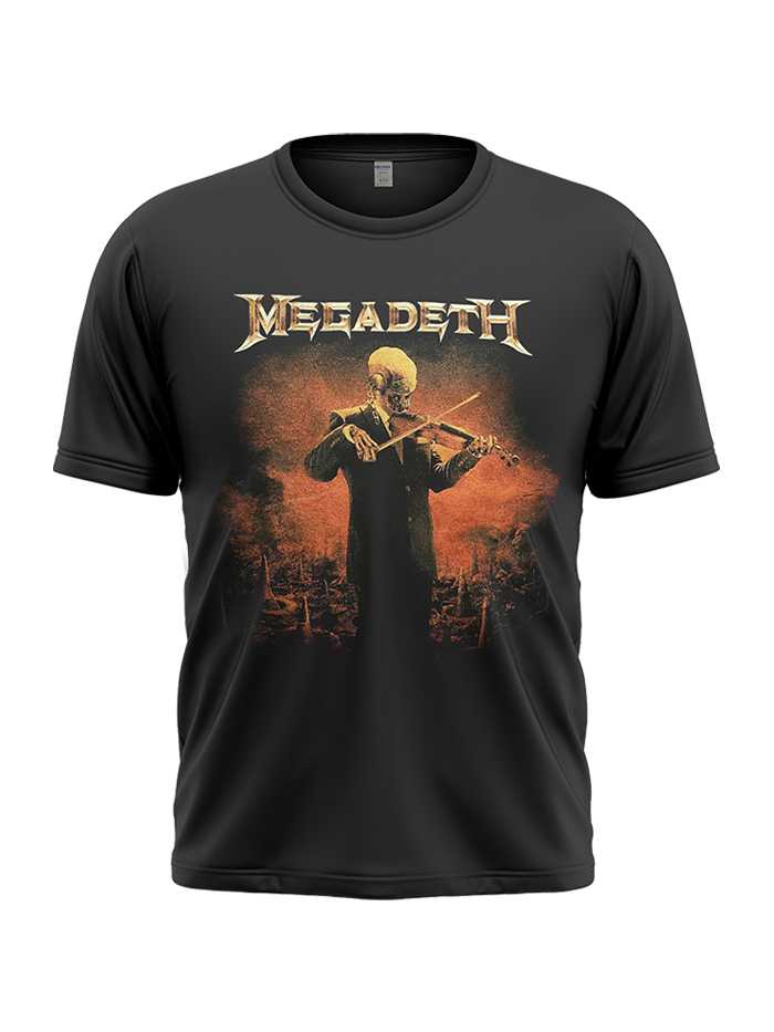MEGADETH MEN’S TEE : SYMPHONY FOR DESTRUCTION
