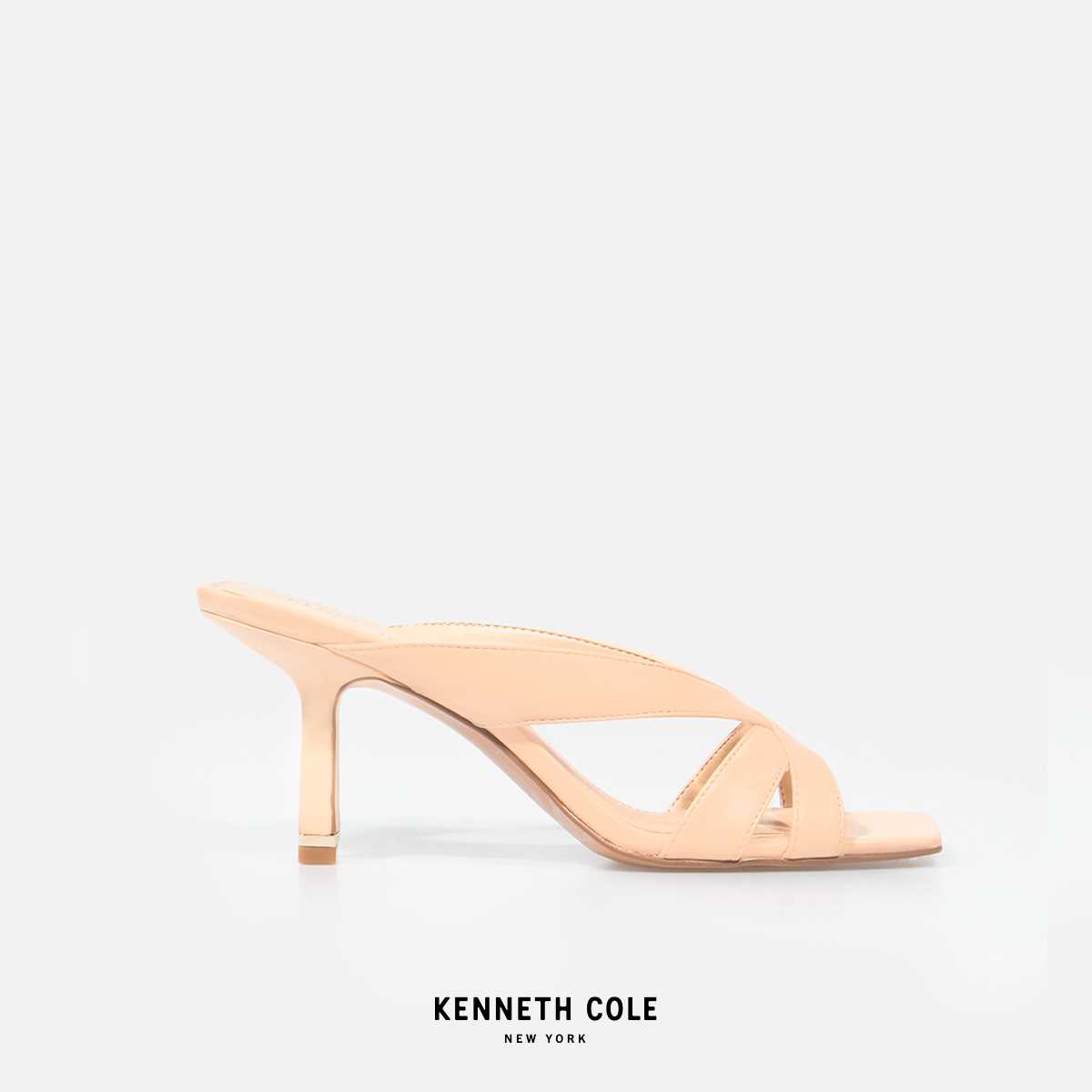 KENNETH COLE รองเท้าส้นสูงผู้หญิง รุ่น HYLDA 70 HEEL NUDE สีนู้ด ( HEL - KLF106702-281 )