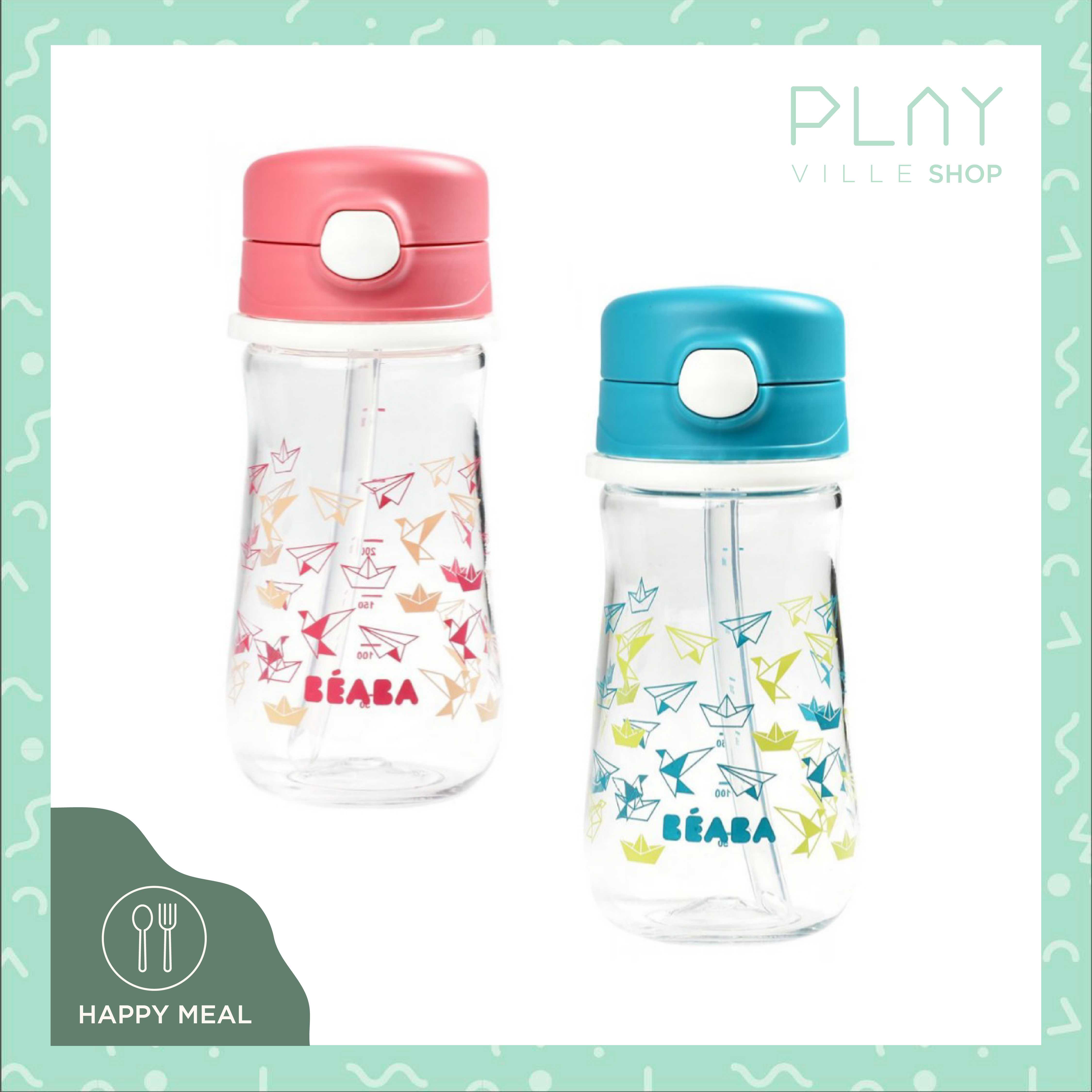 BEABA : Straw cup 350 ml