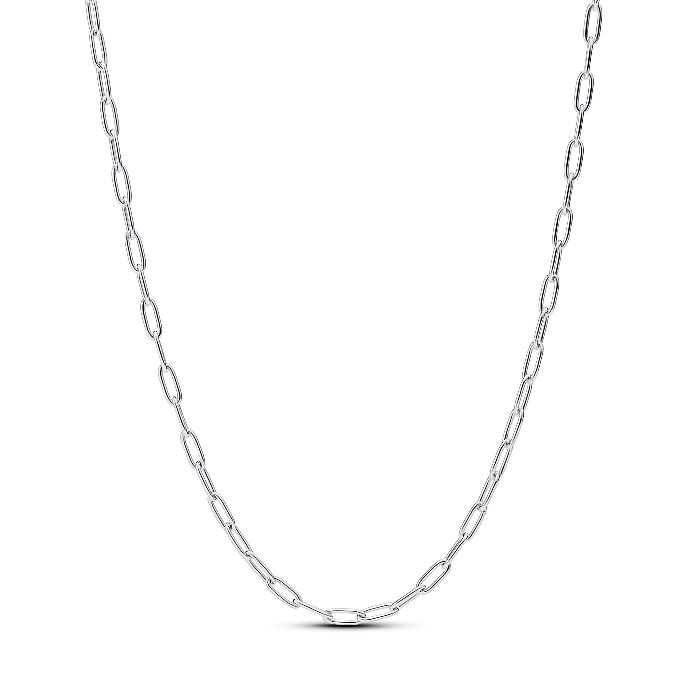 Sterling silver link necklace