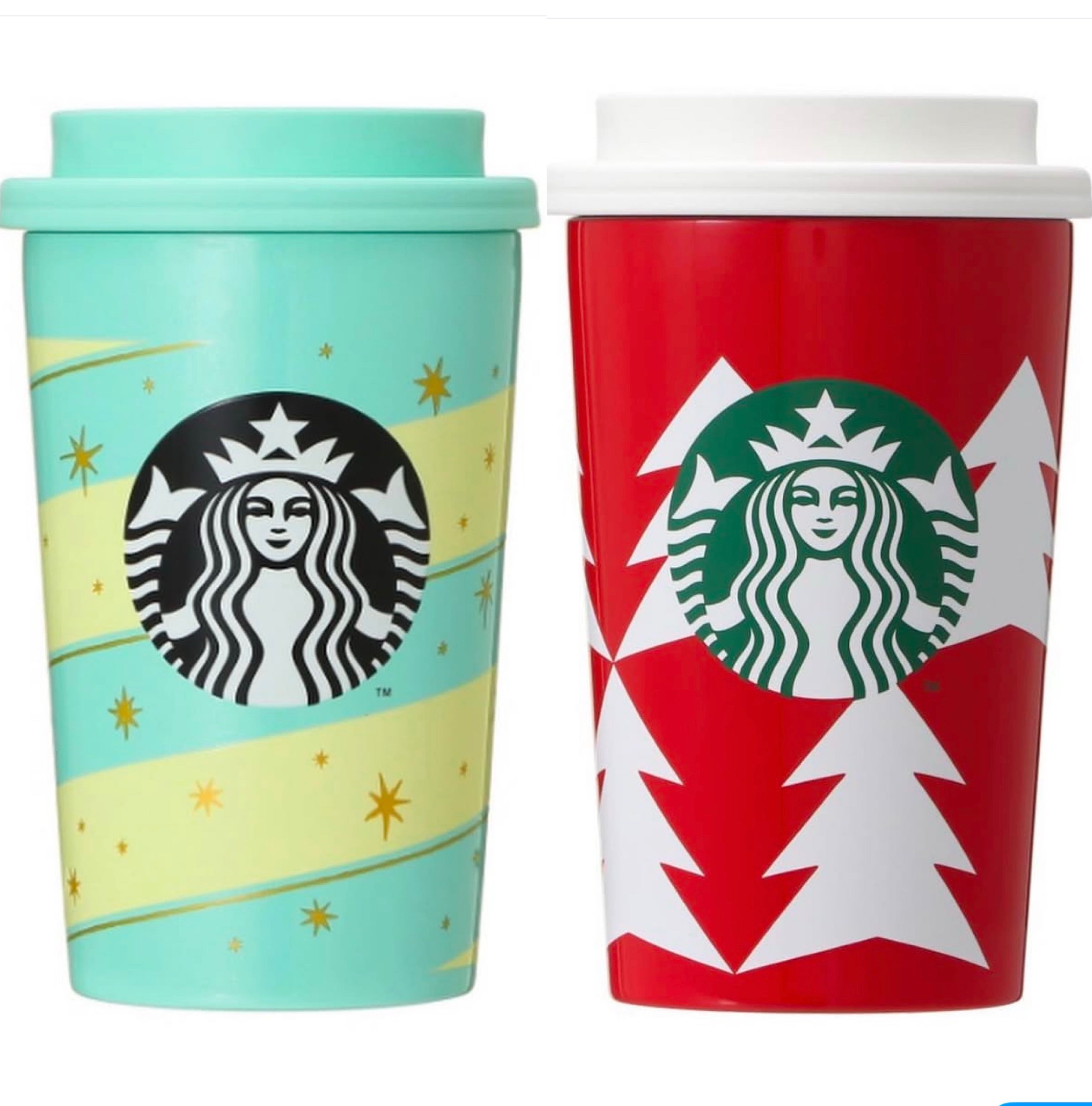 Japan Starbucks Holidays Collection Stainless To Go Cup with Lid  355ml (12 fl. Oz. ) 