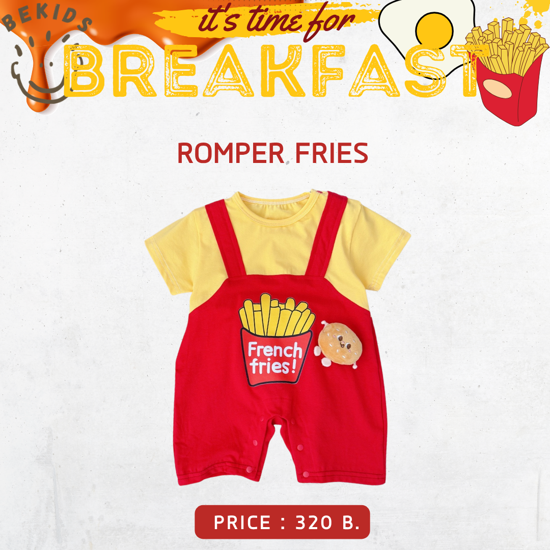 Romper Overall Fries