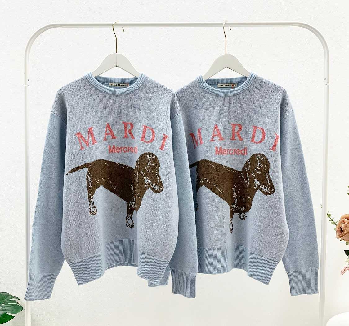 Mardi ddanji Pullover cashmere (Blue)