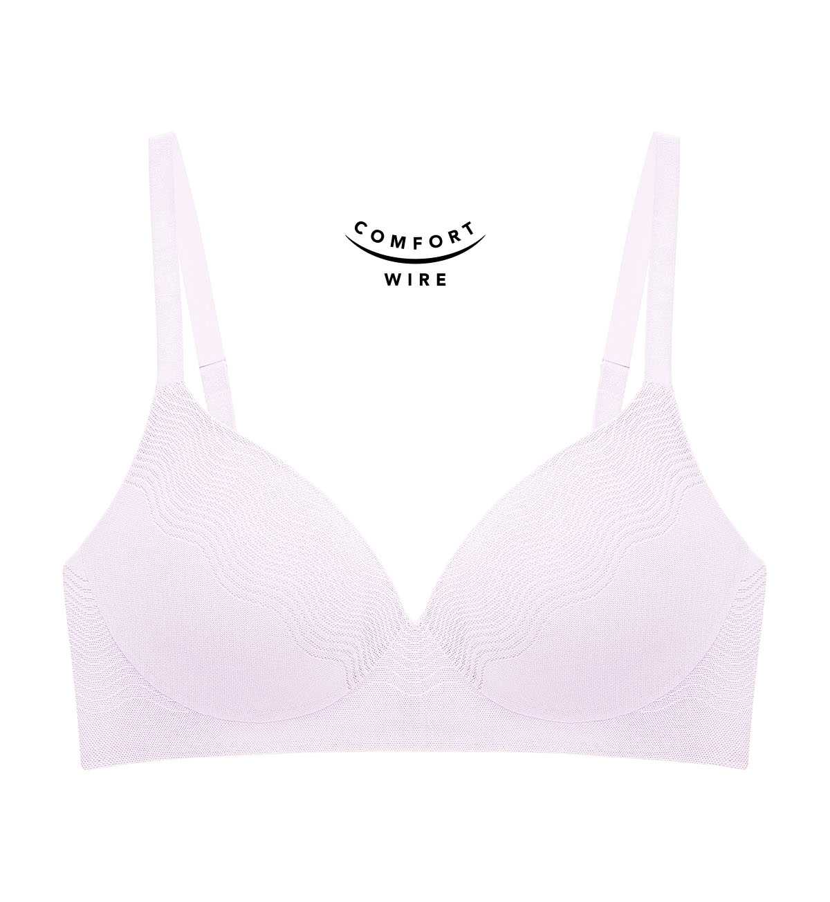 NEW Triumph 10217234 Smooth Sensation MHP-R 005F เสื้อชั้นในรูปแบบไม่มีโครง สีม่วง