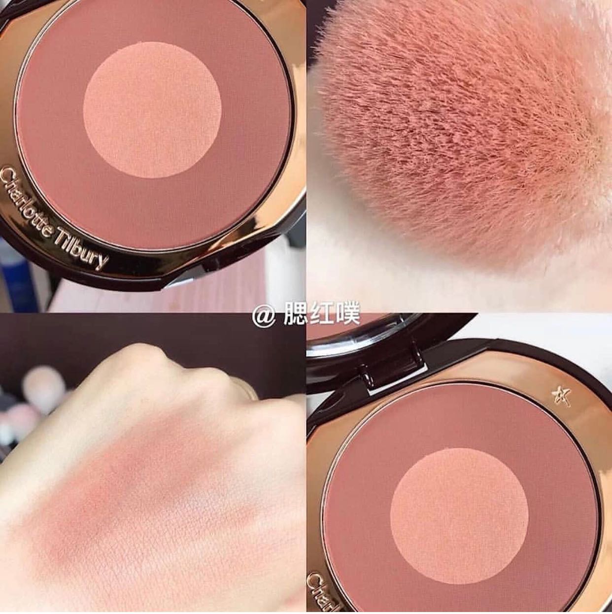 🎀สี Pillow Talk Intense /Charlotte Tilbury Cheek to Chic
